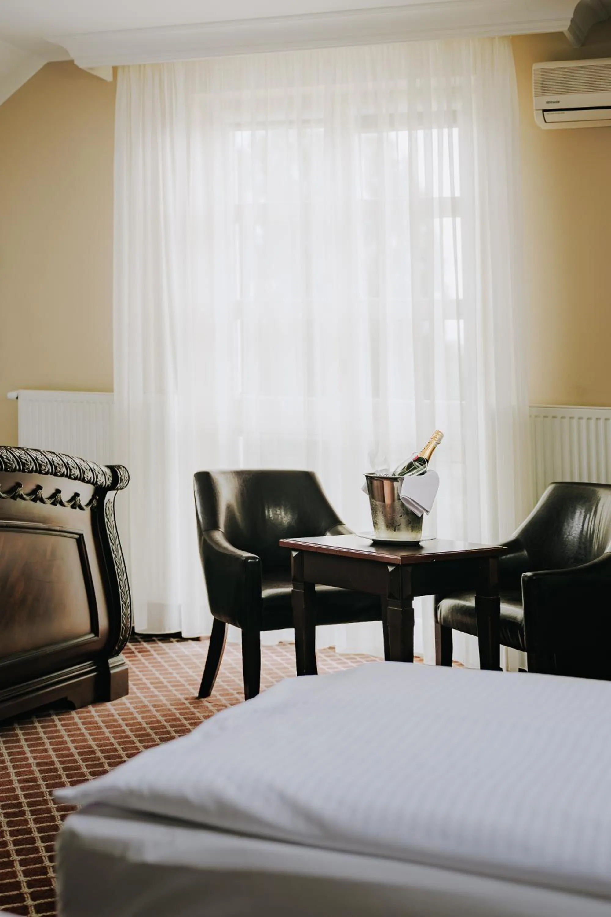 Bed in Hotel Wileński