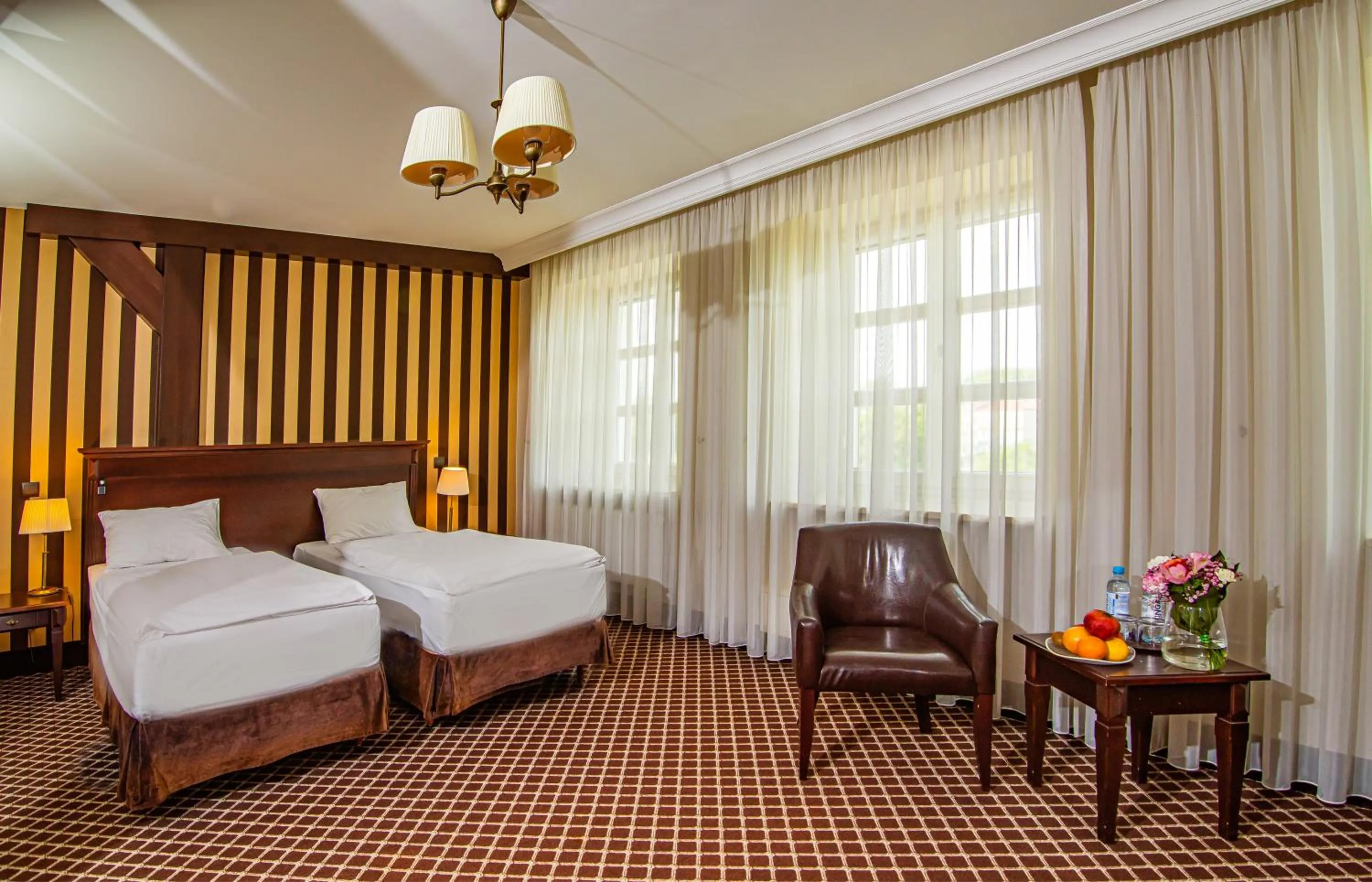 Bed in Hotel Wileński