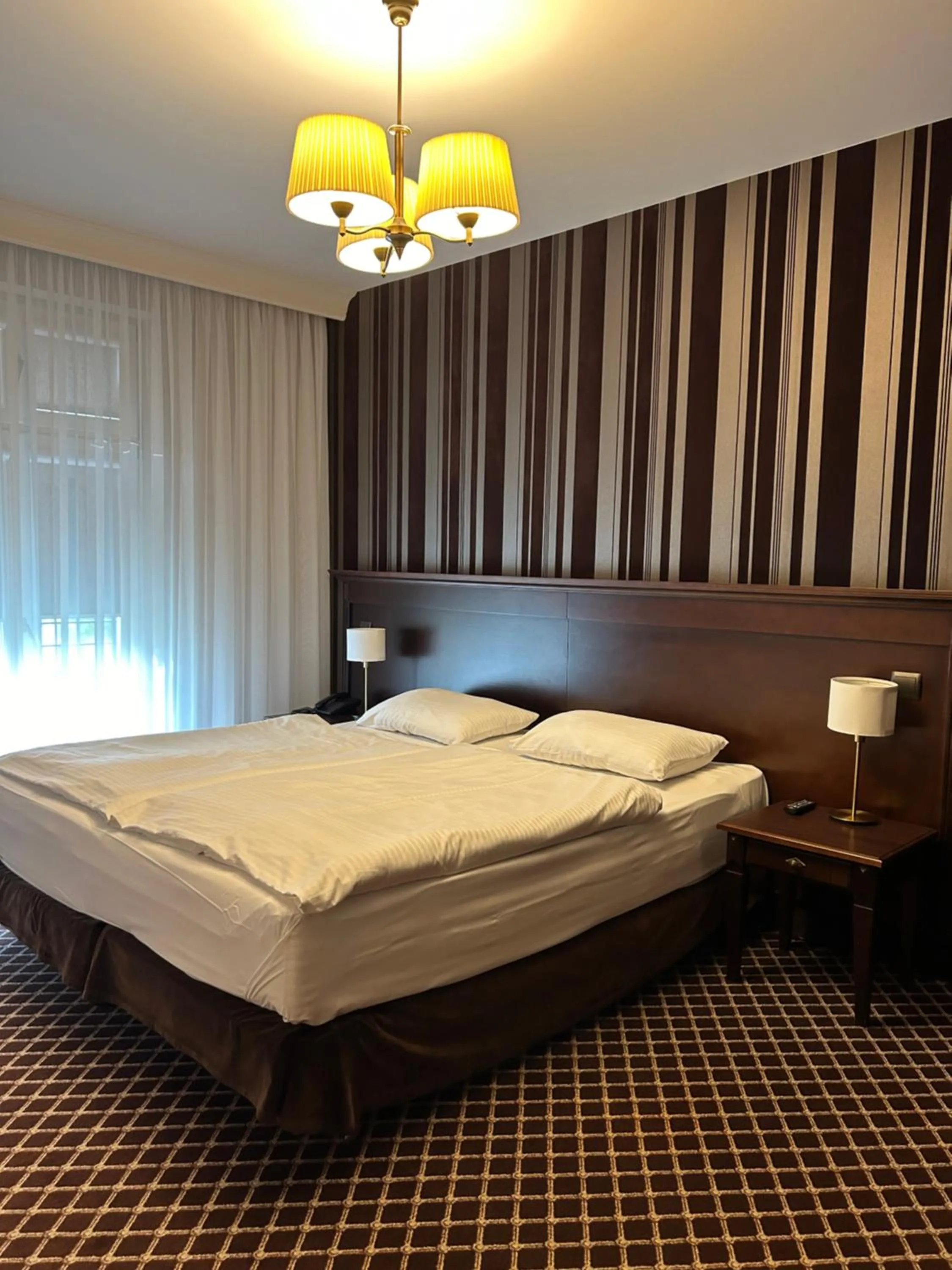 Bed in Hotel Wileński