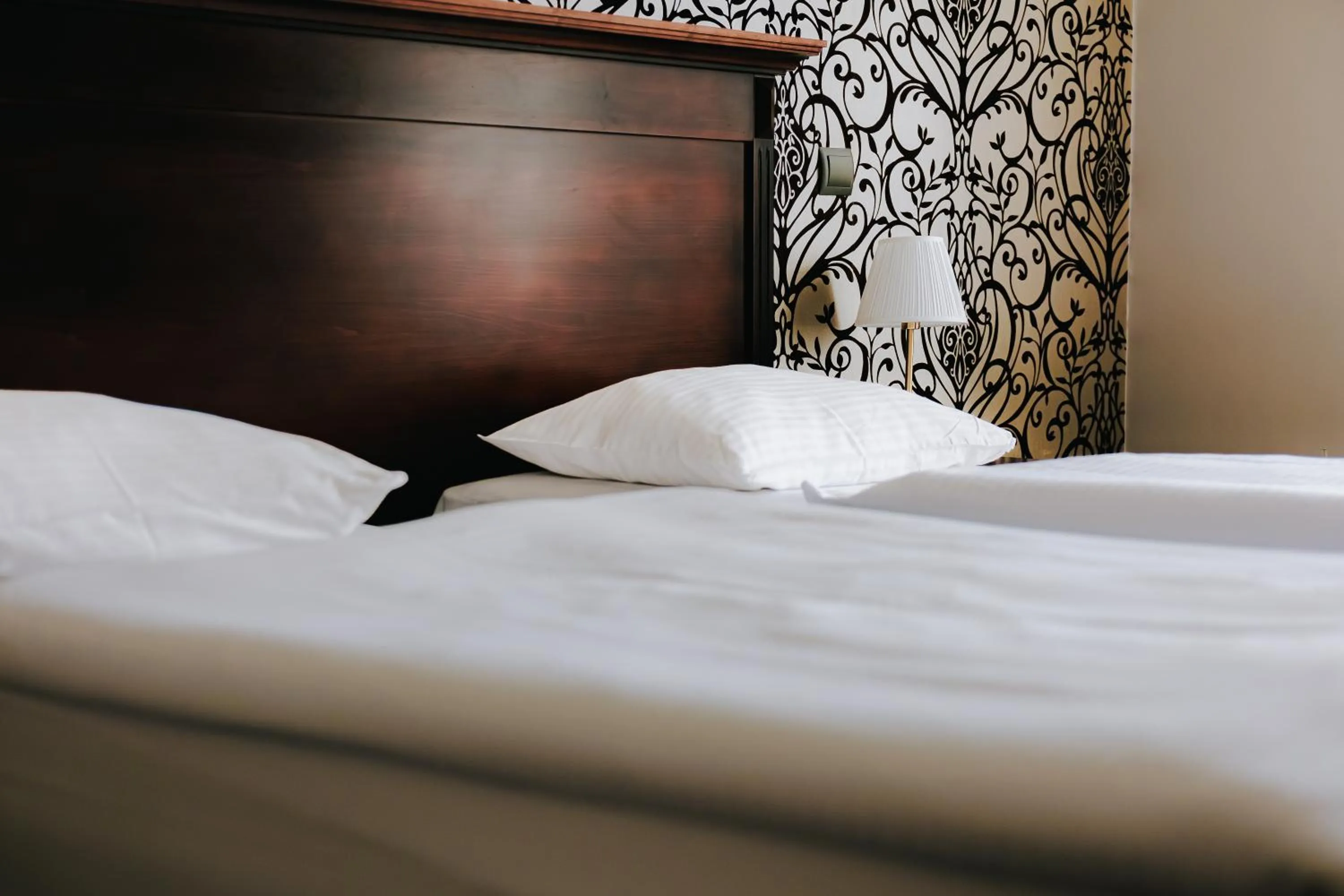 Bed in Hotel Wileński