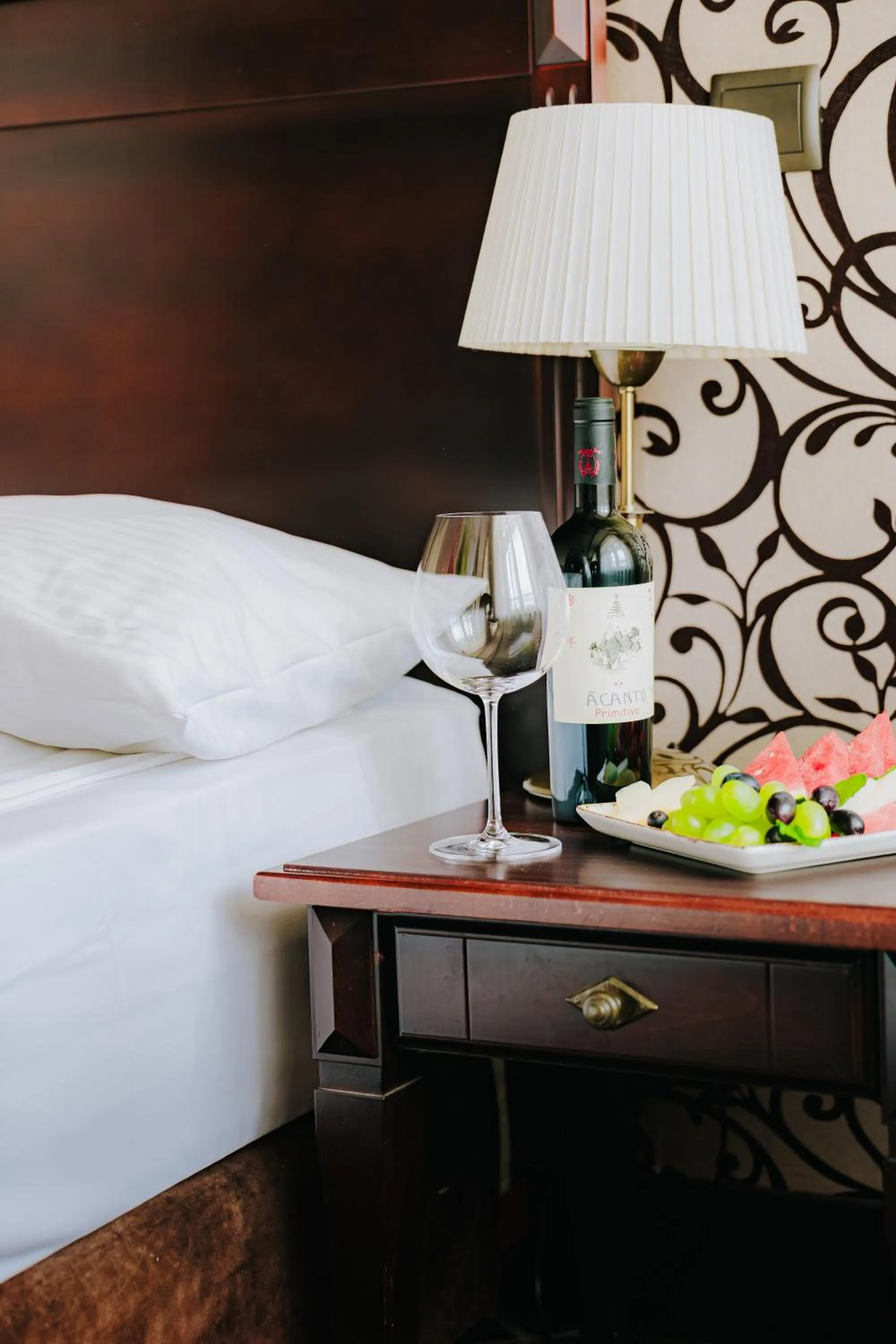 Bed in Hotel Wileński