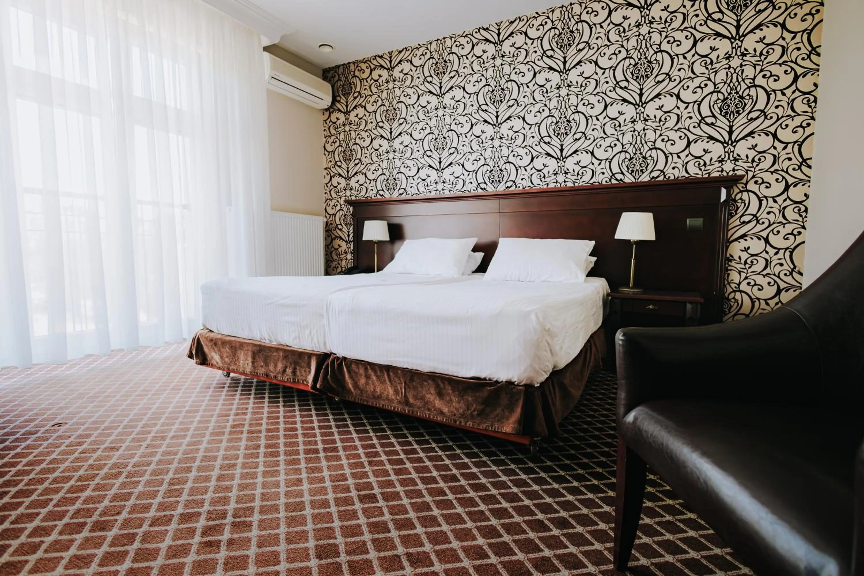 Bed in Hotel Wileński