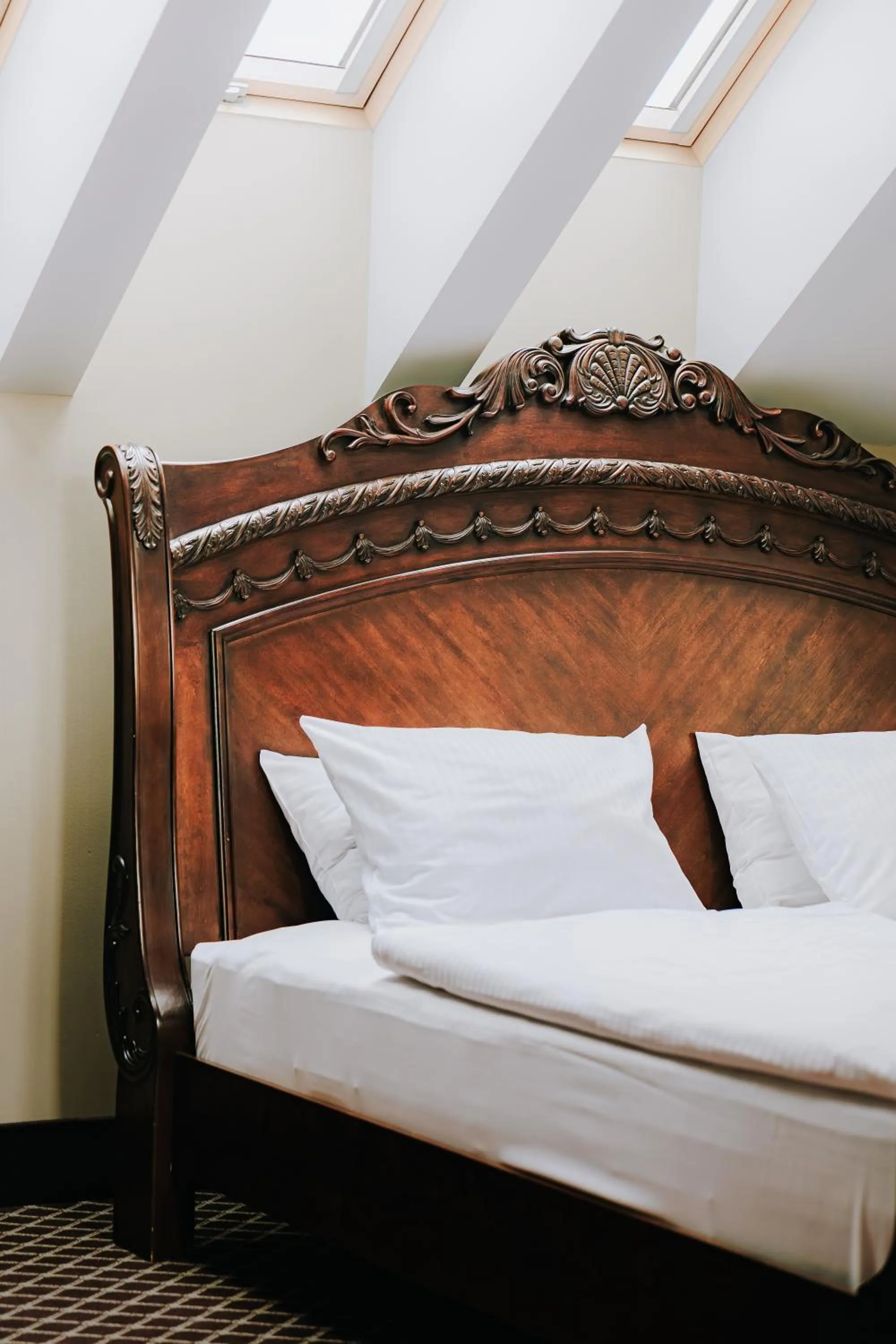 Bed in Hotel Wileński