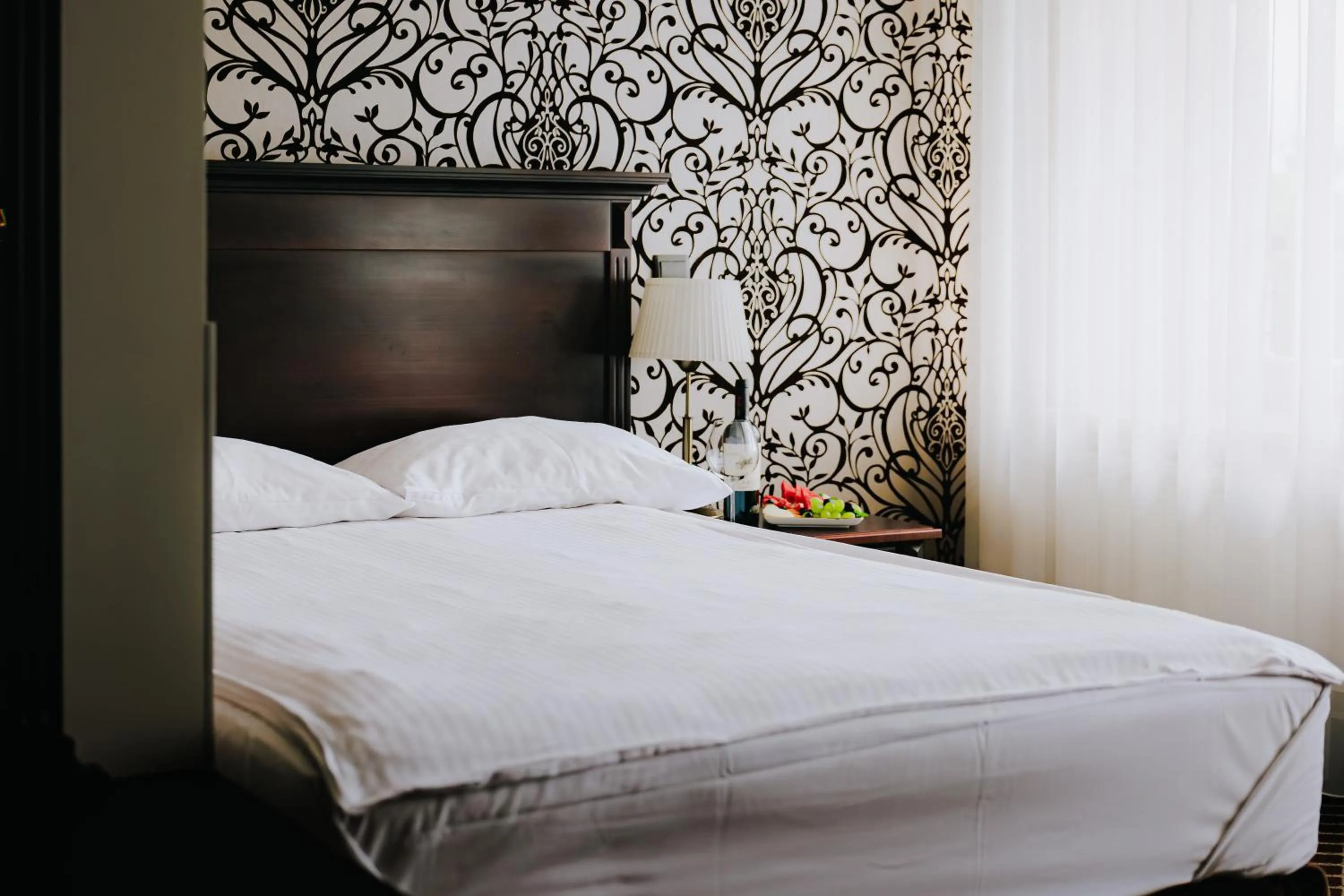 Bed in Hotel Wileński