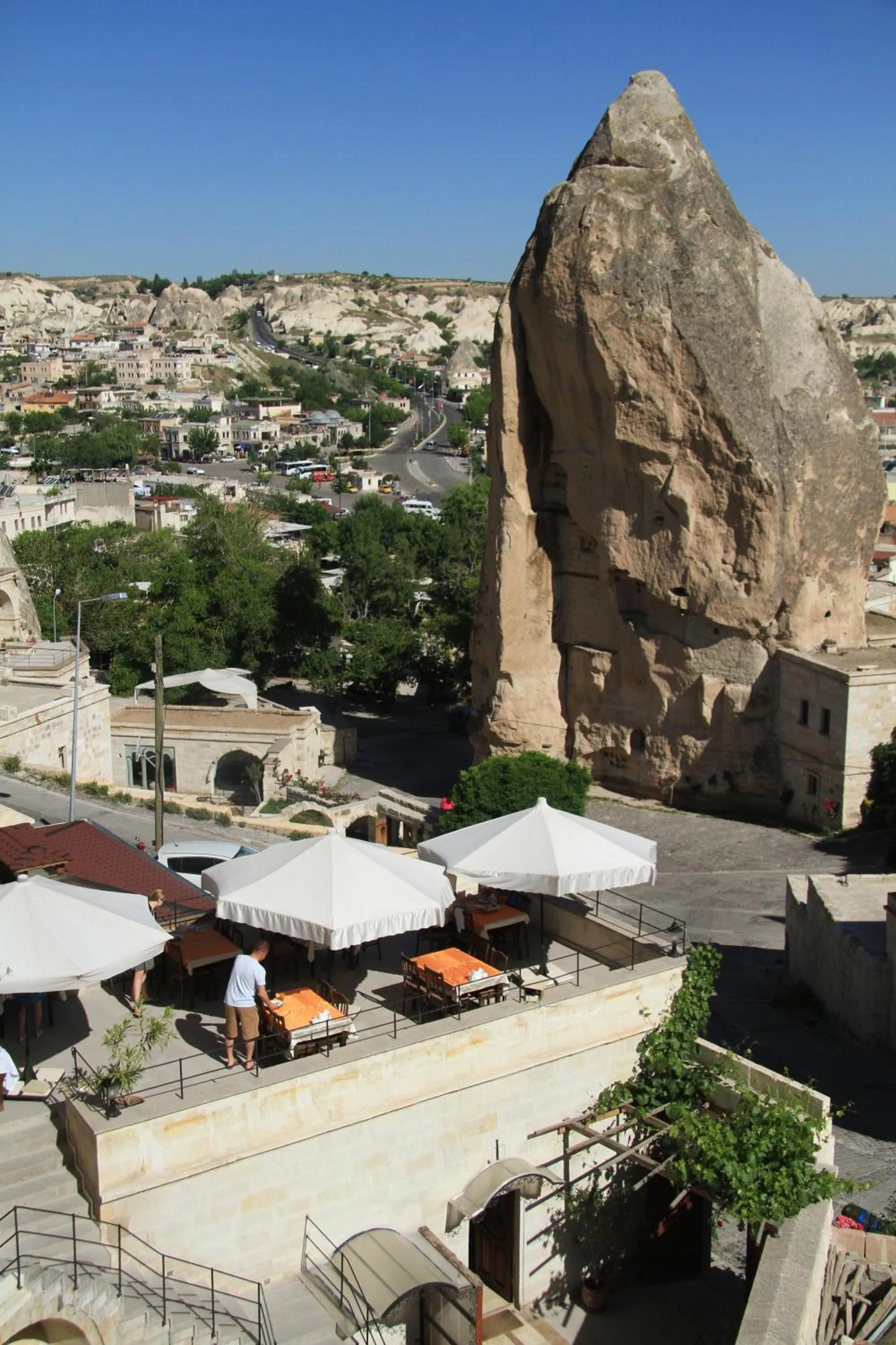 Facade/entrance in Vezir Cave Suites