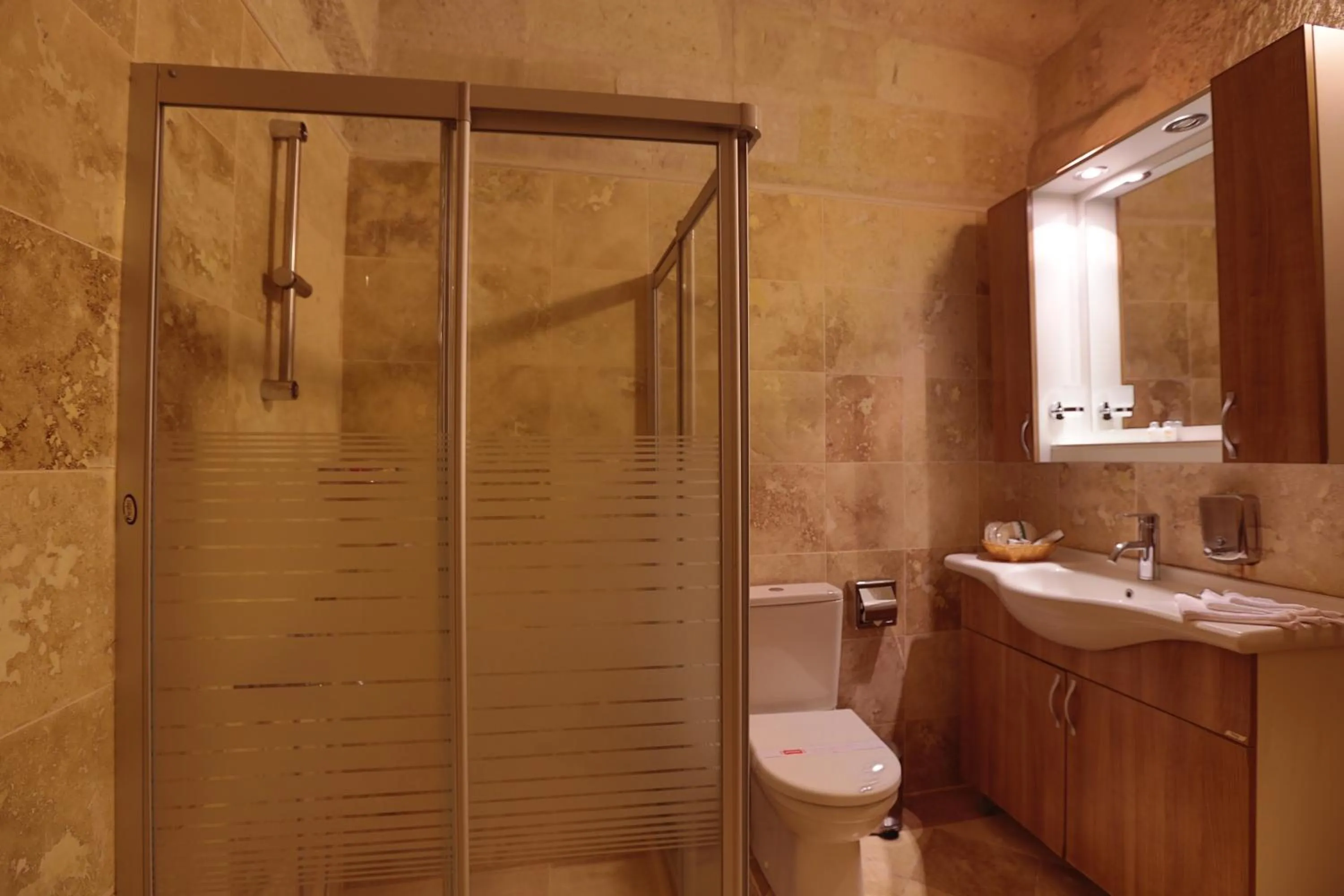 Bathroom in Vezir Cave Suites