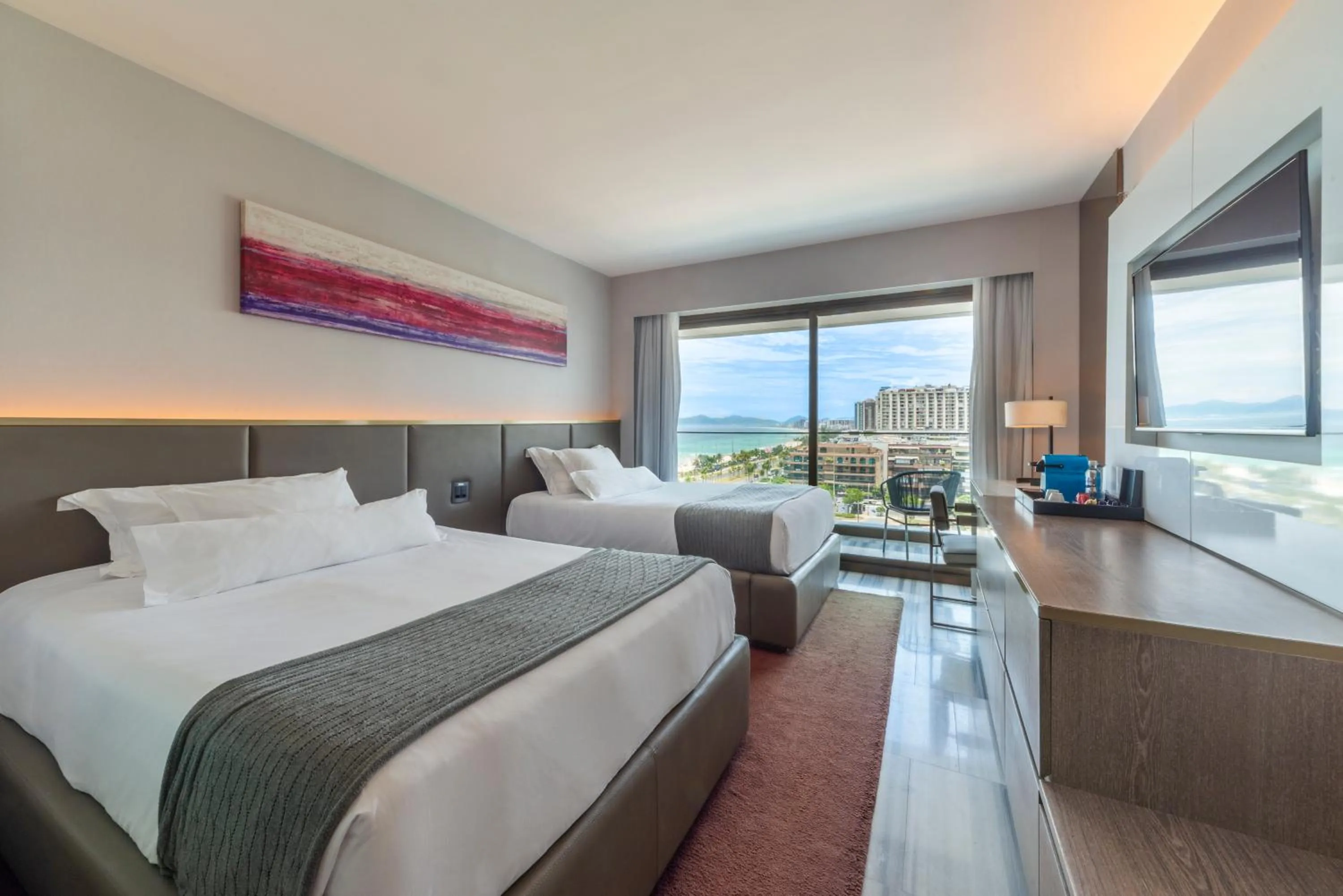 Bedroom, Bed in Lifestyle Laghetto Collection