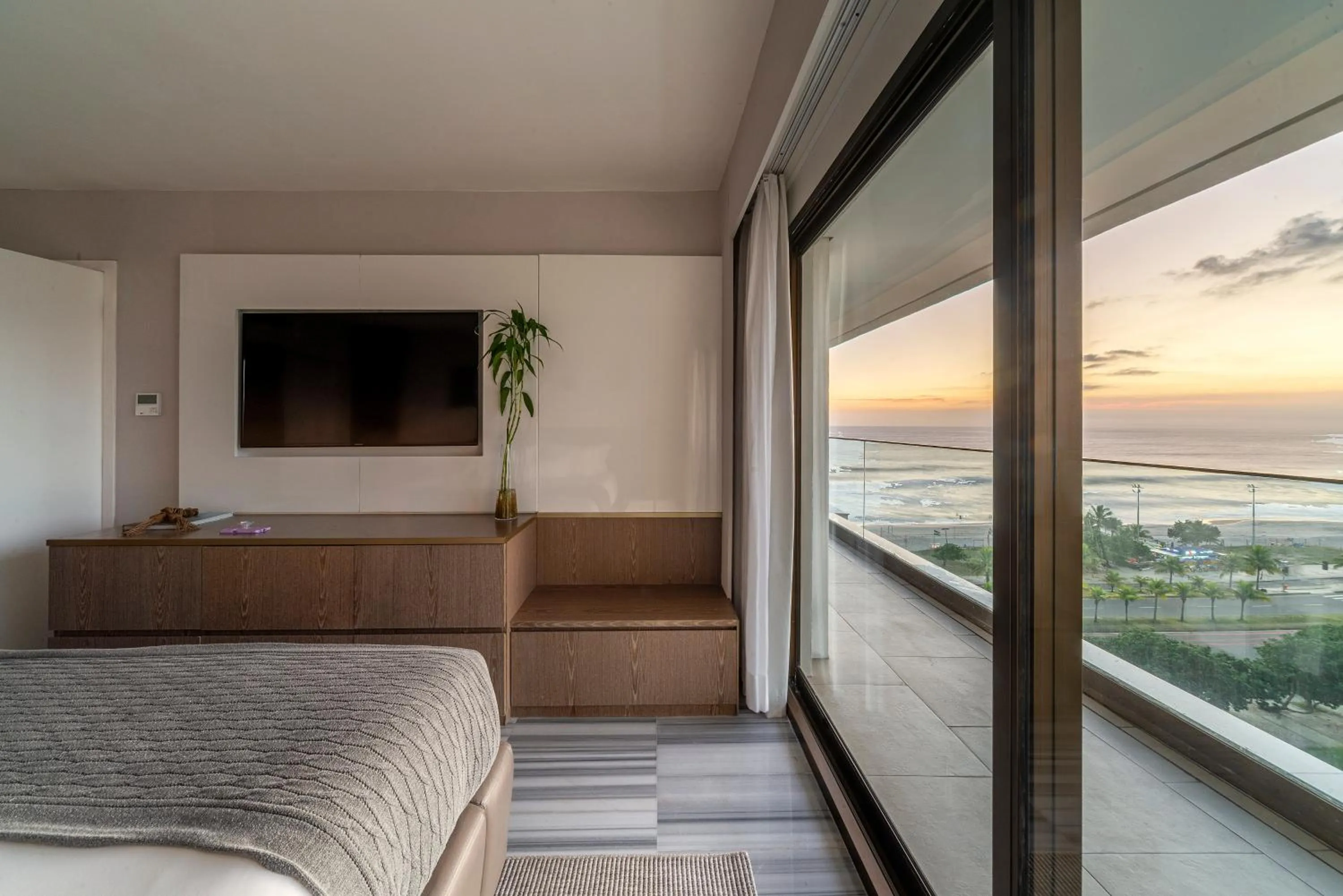 Bedroom, Bed in Lifestyle Laghetto Collection