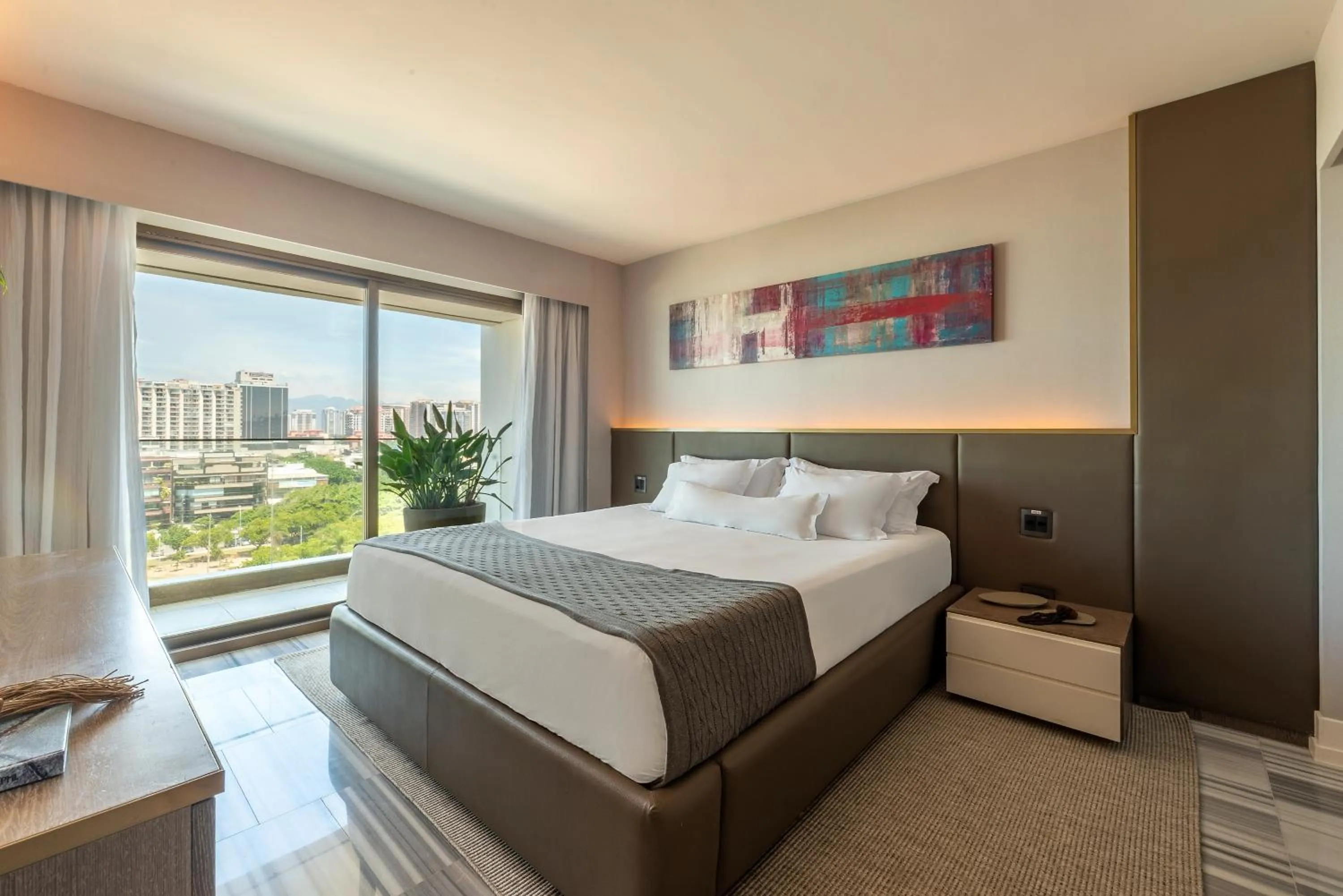 Bedroom, Bed in Lifestyle Laghetto Collection