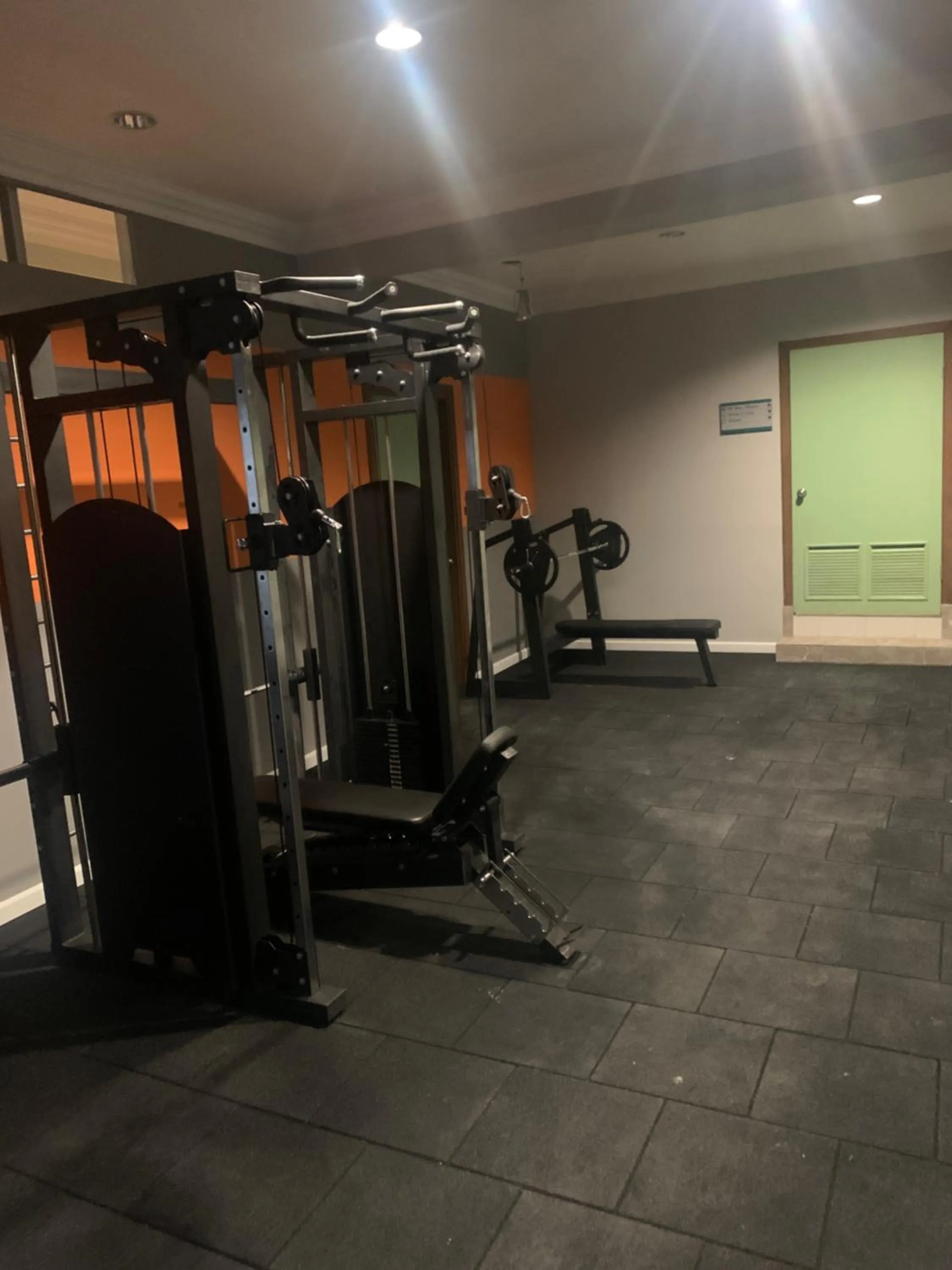 Fitness centre/facilities in May Flower Apart Hotel