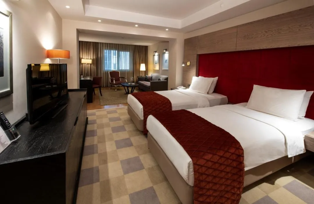 Bed in Agaoğlu My City Hotel Istanbul