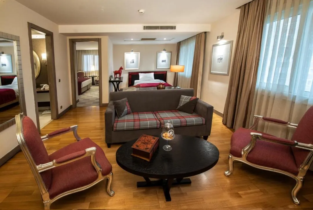 Bed in Agaoğlu My City Hotel Istanbul