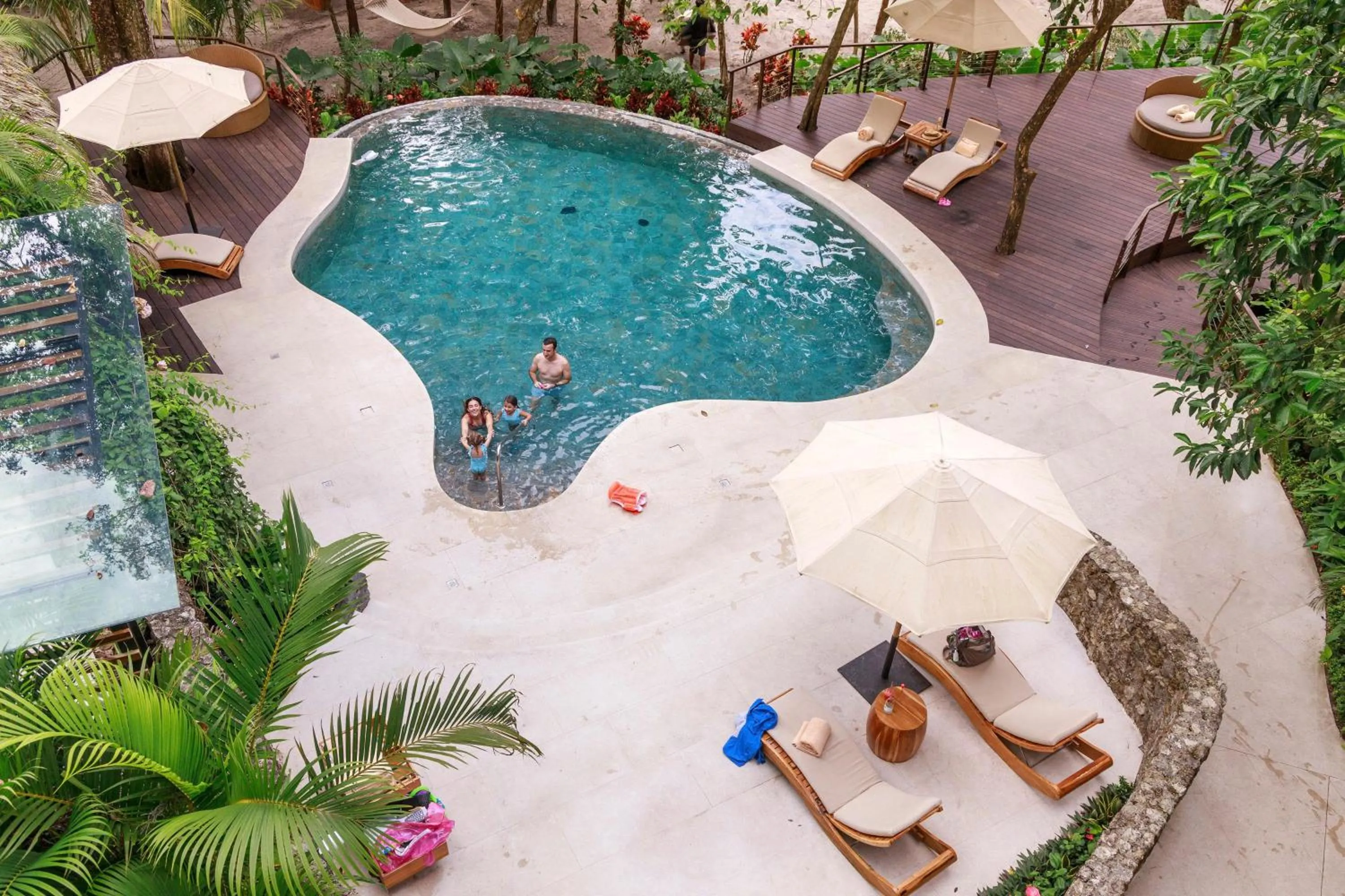 Swimming pool in Arenas Del Mar Beachfront & Rainforest Resort Member of the Cayuga Collection