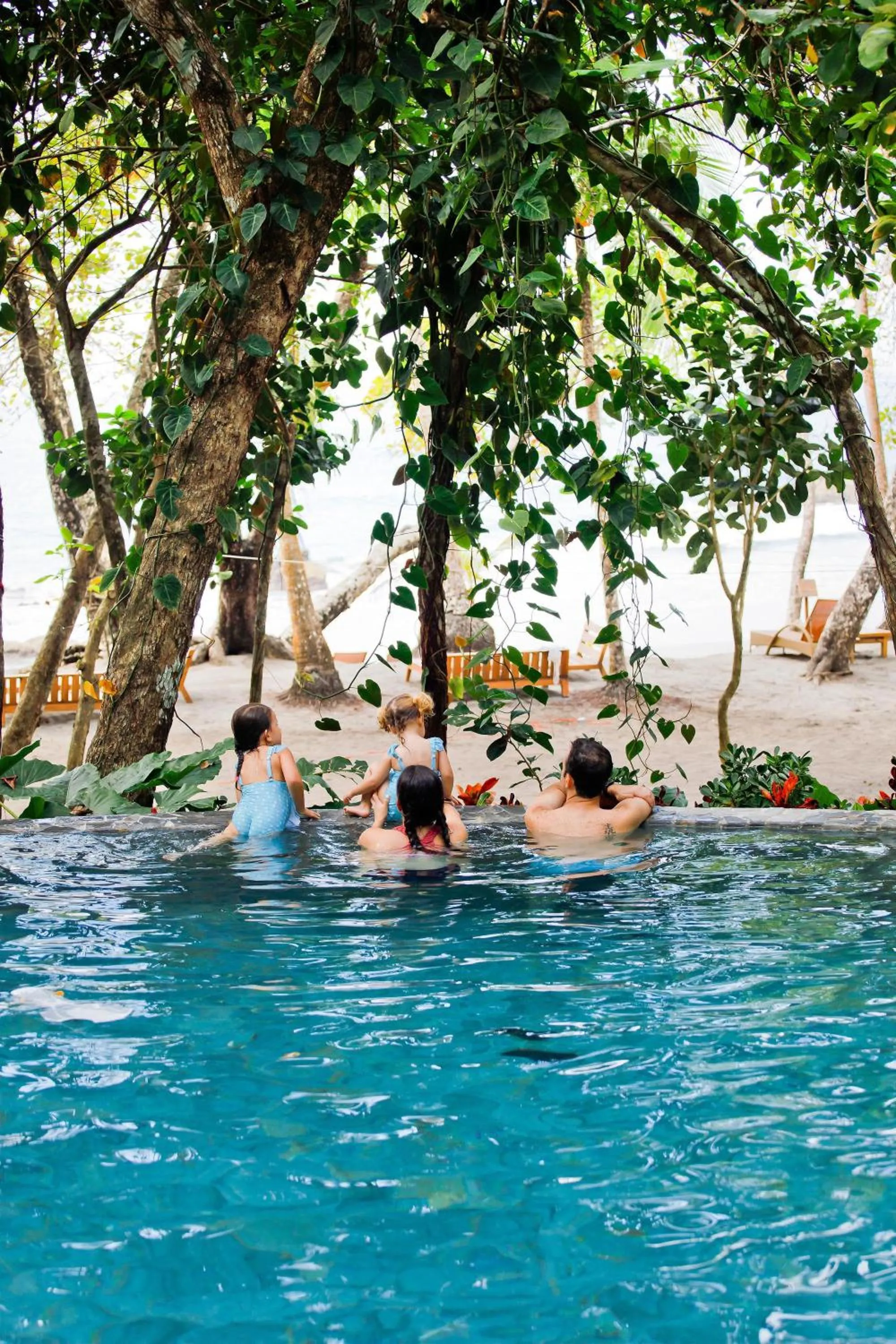 Swimming pool in Arenas Del Mar Beachfront & Rainforest Resort Member of the Cayuga Collection