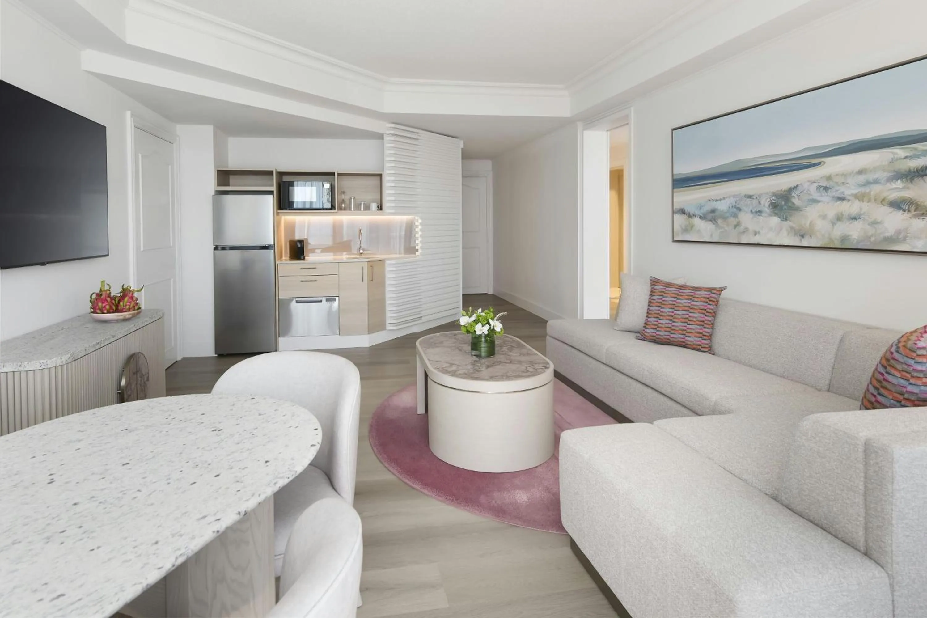 Living room in Marriott Vacation Club at Surfers Paradise