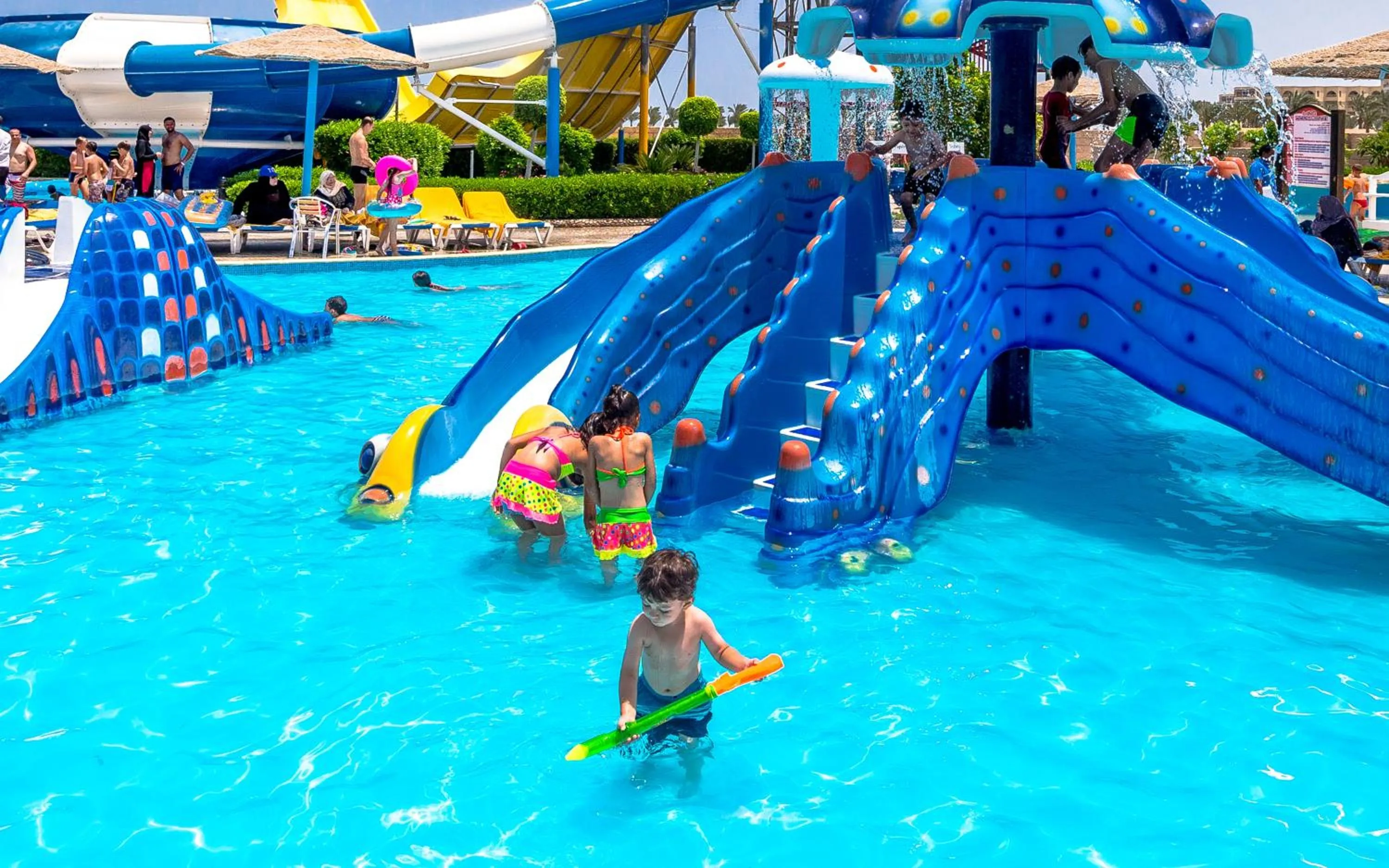 Water Park in Hawaii Caesar Palace Aqua Park - Families and Couples Only