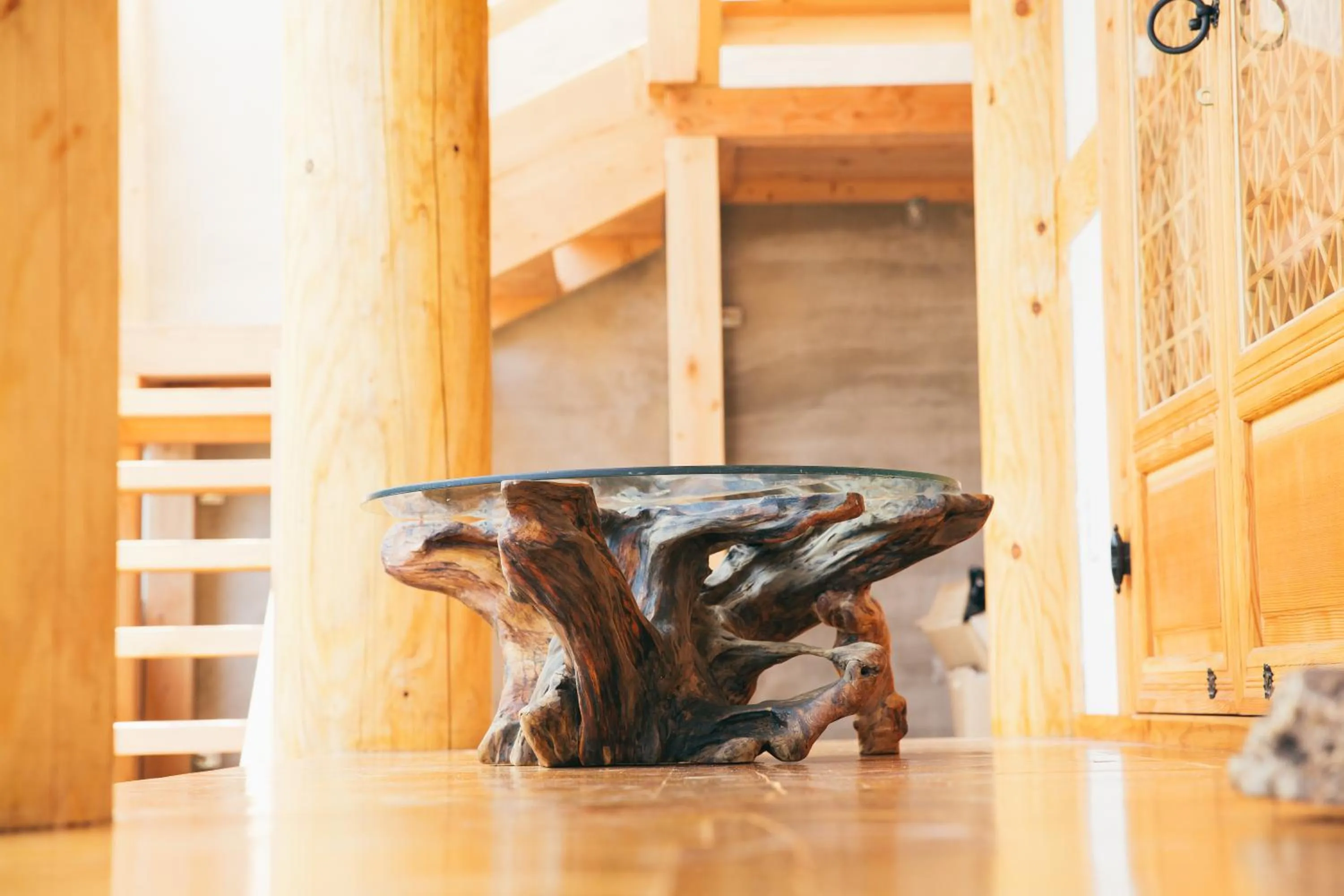 Decorative detail in Laon Hanok Gguljam