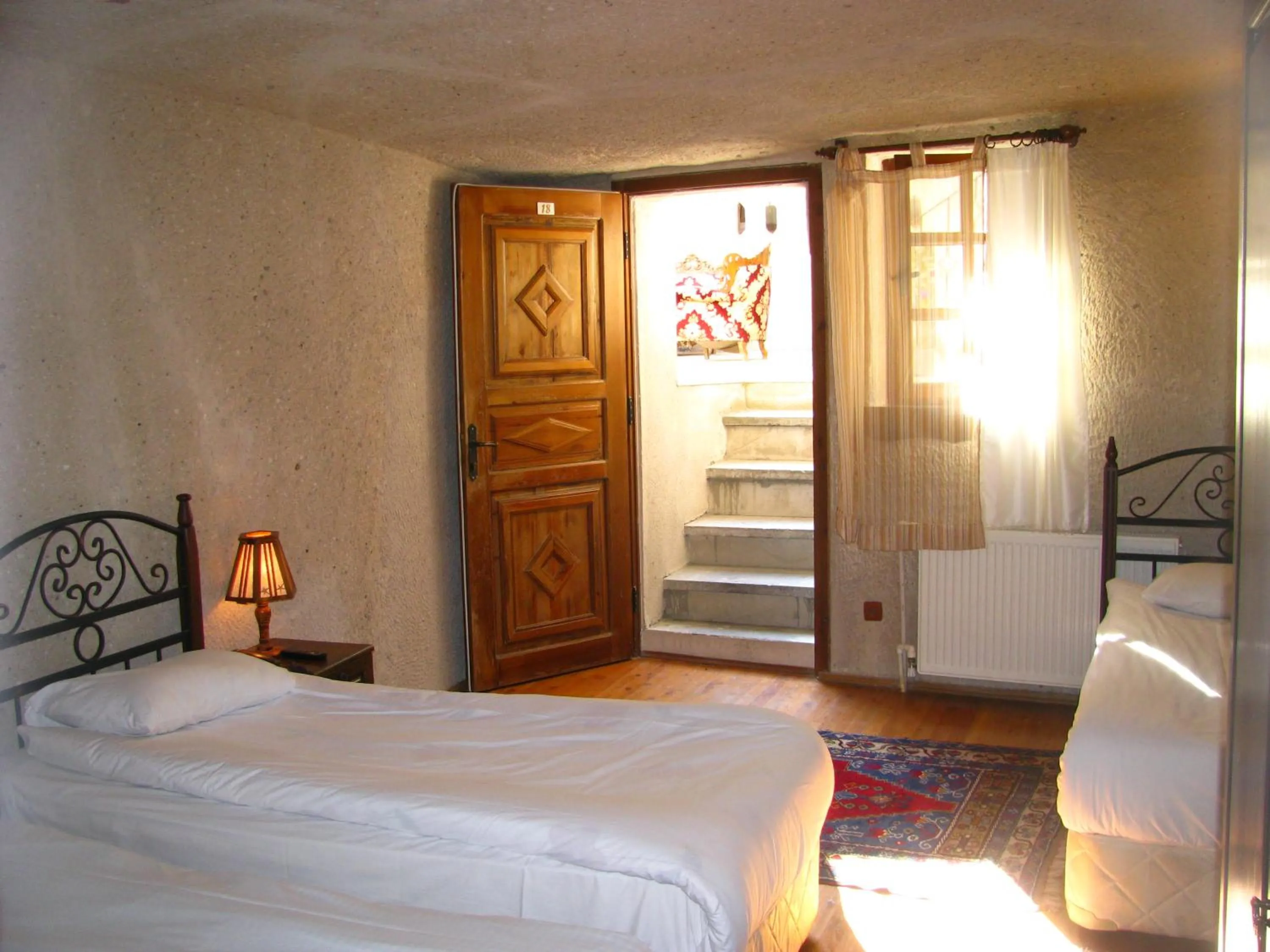 Bed in Nature Park Cave Hotel