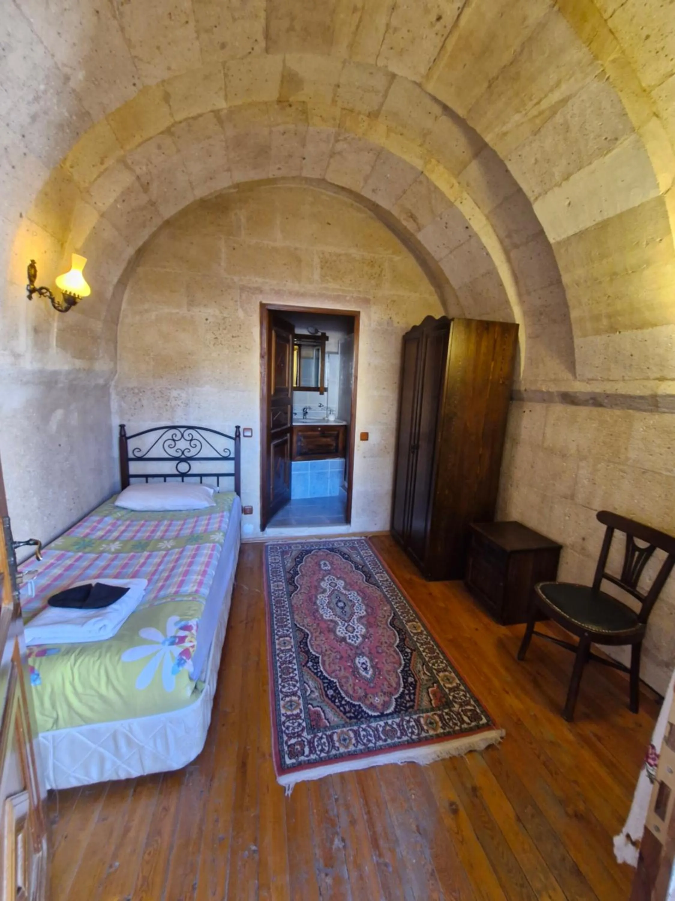 Bed in Nature Park Cave Hotel