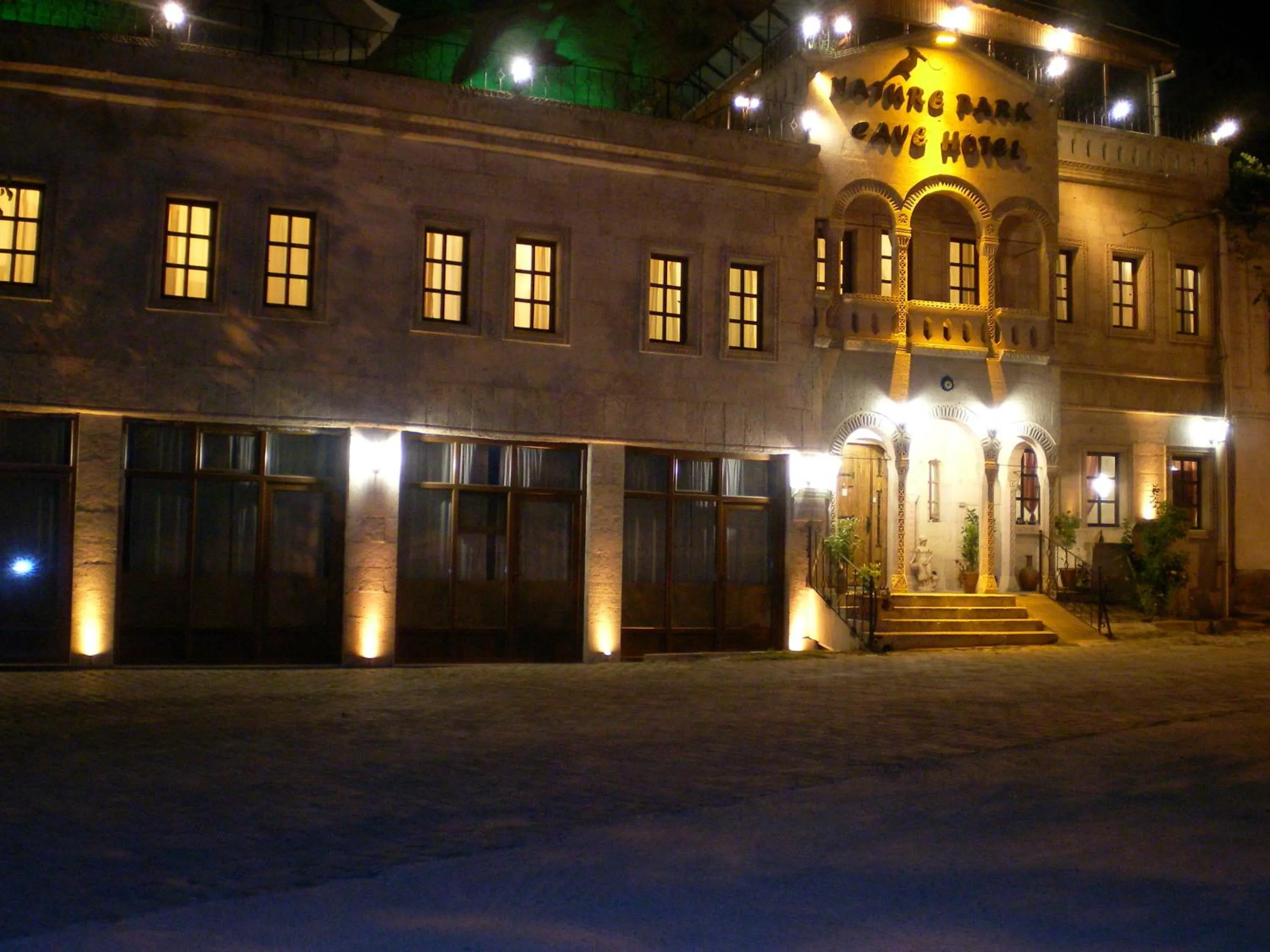 Facade/entrance in Nature Park Cave Hotel