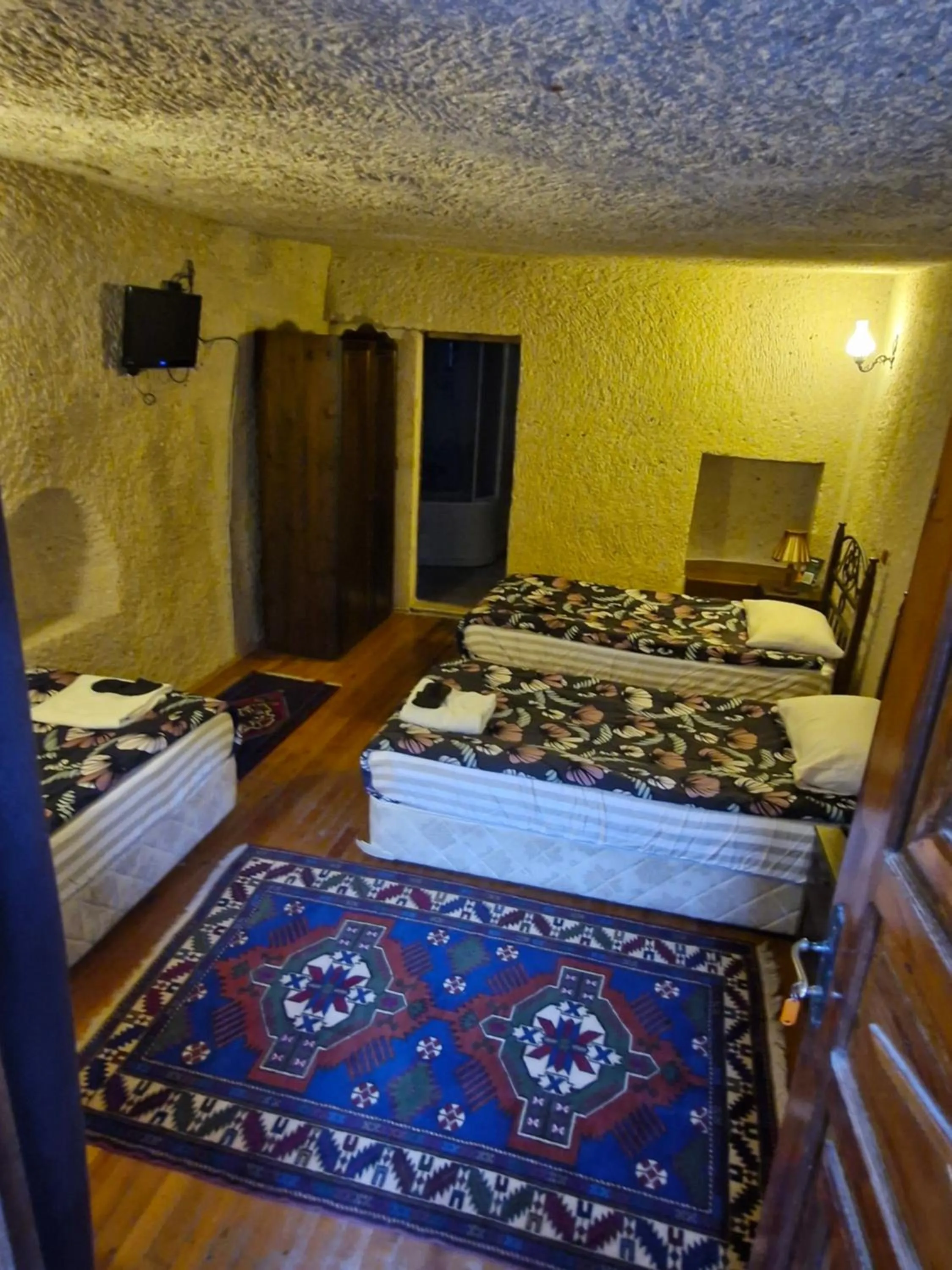 Bed in Nature Park Cave Hotel