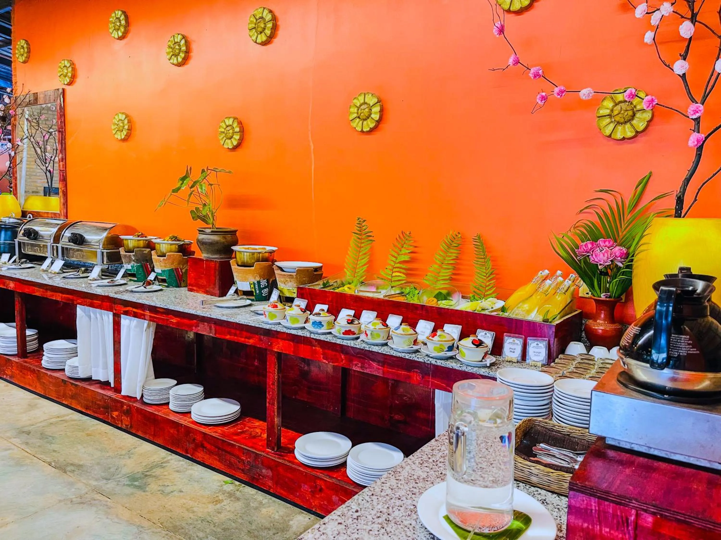 Buffet breakfast in Central Privilege Hotel