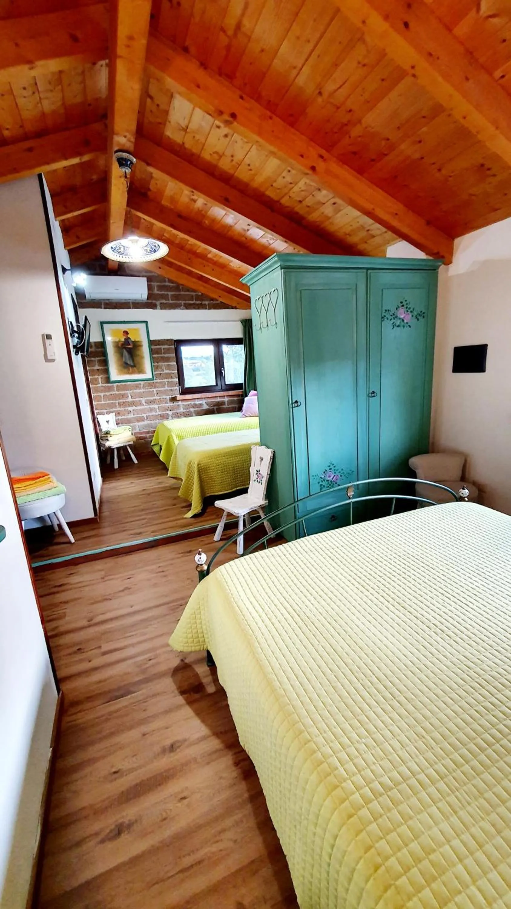 Photo of the whole room, Bed in AGRITURISMO iL PIOPPETO