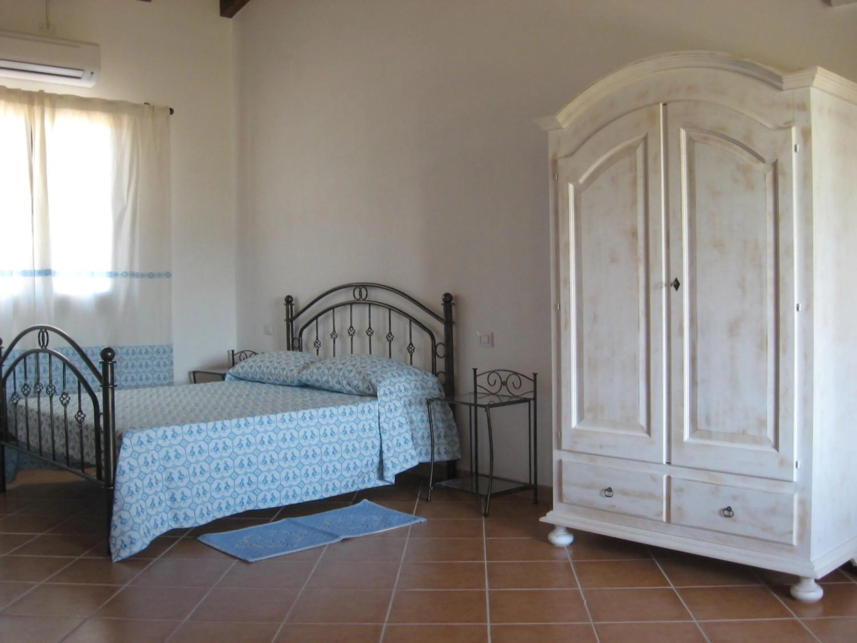 Bed in Agriturismo Is Solinas