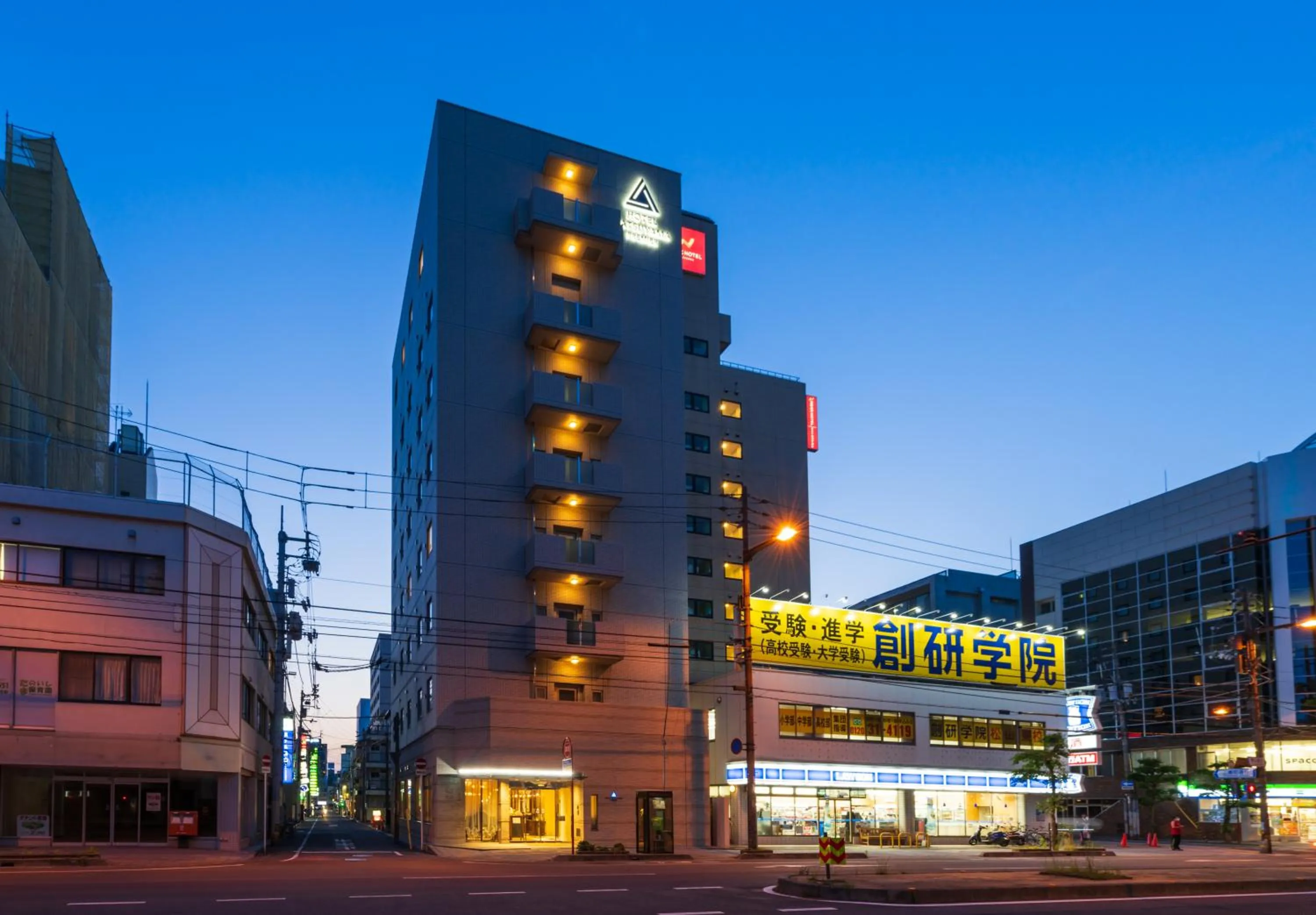 Property building in Hotel Katsuyama Premiere