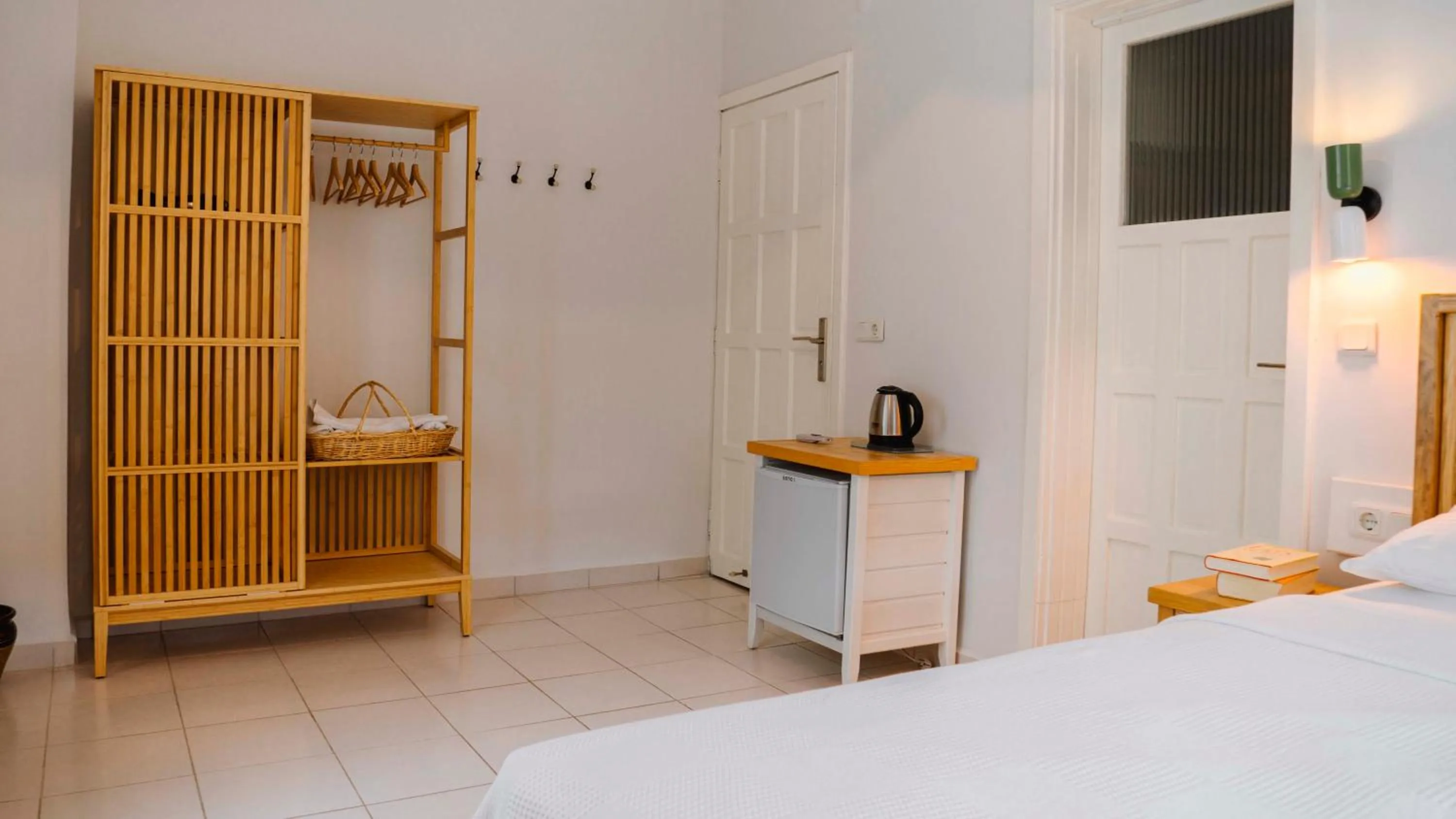 Bed in Golden Lighthouse Hotel