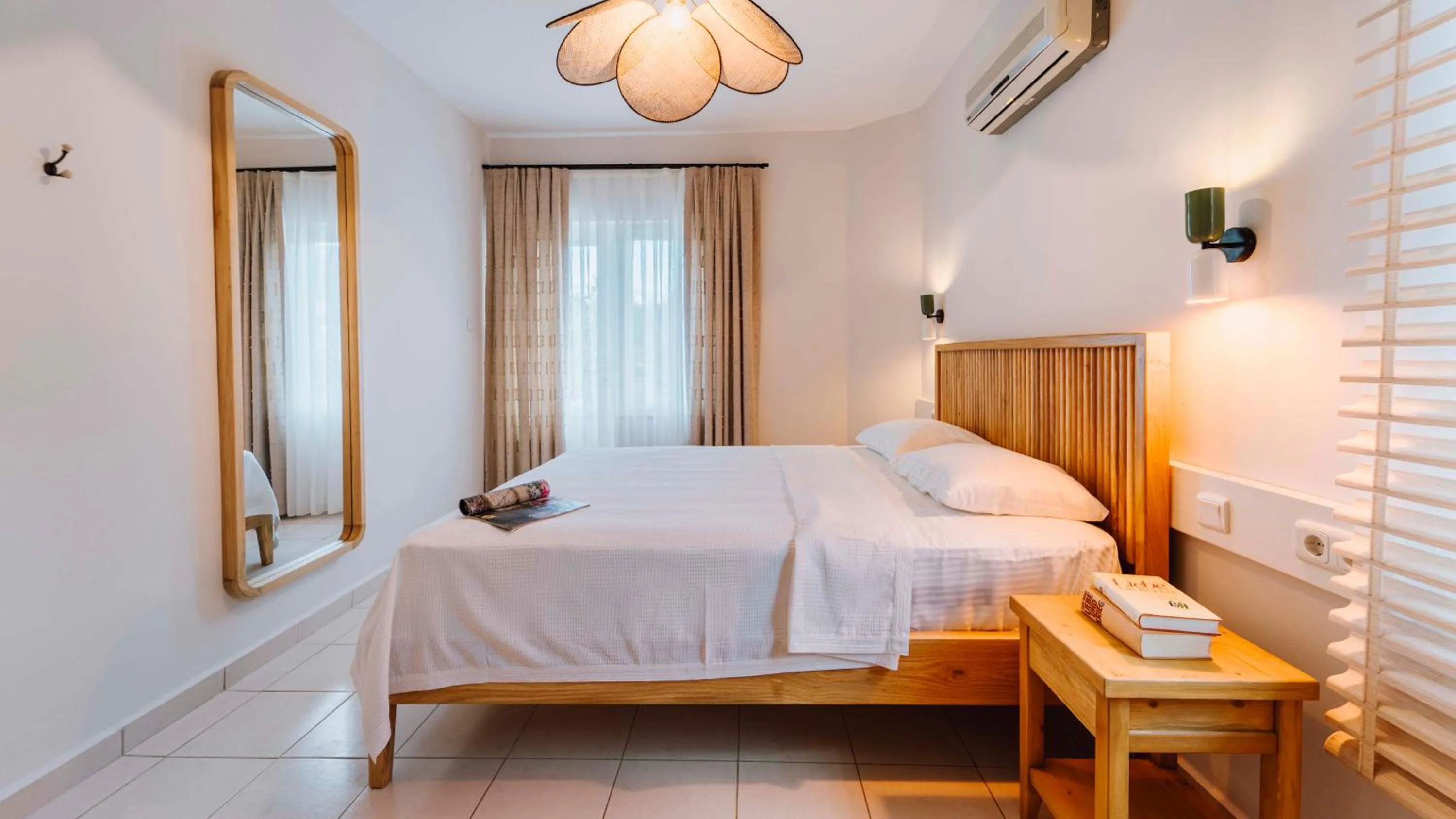 Bed in Golden Lighthouse Hotel