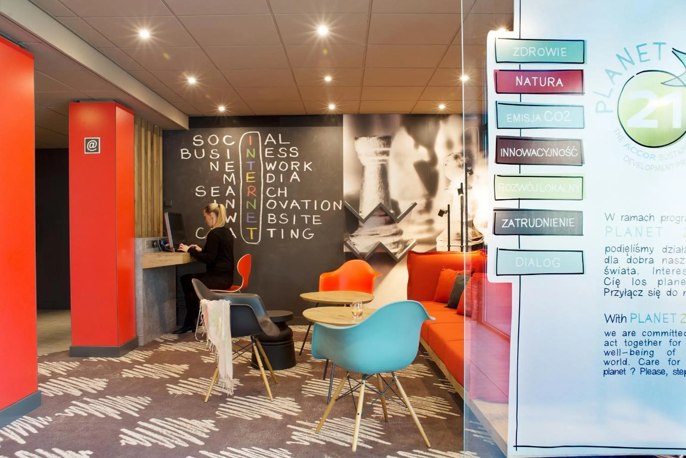Area and facilities in Ibis Poznan Stare Miasto