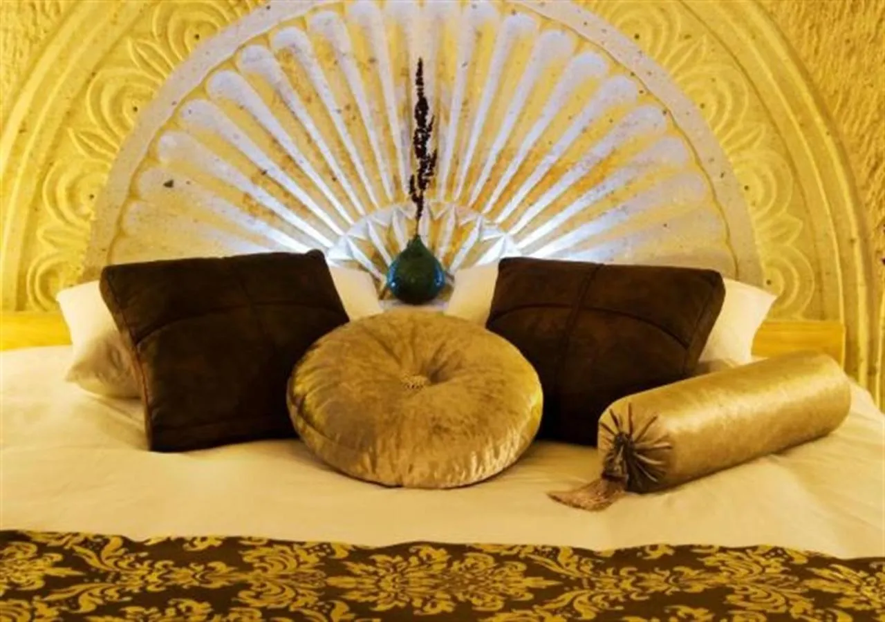 Bed in Cappadocia Perimasali Cave Hotel