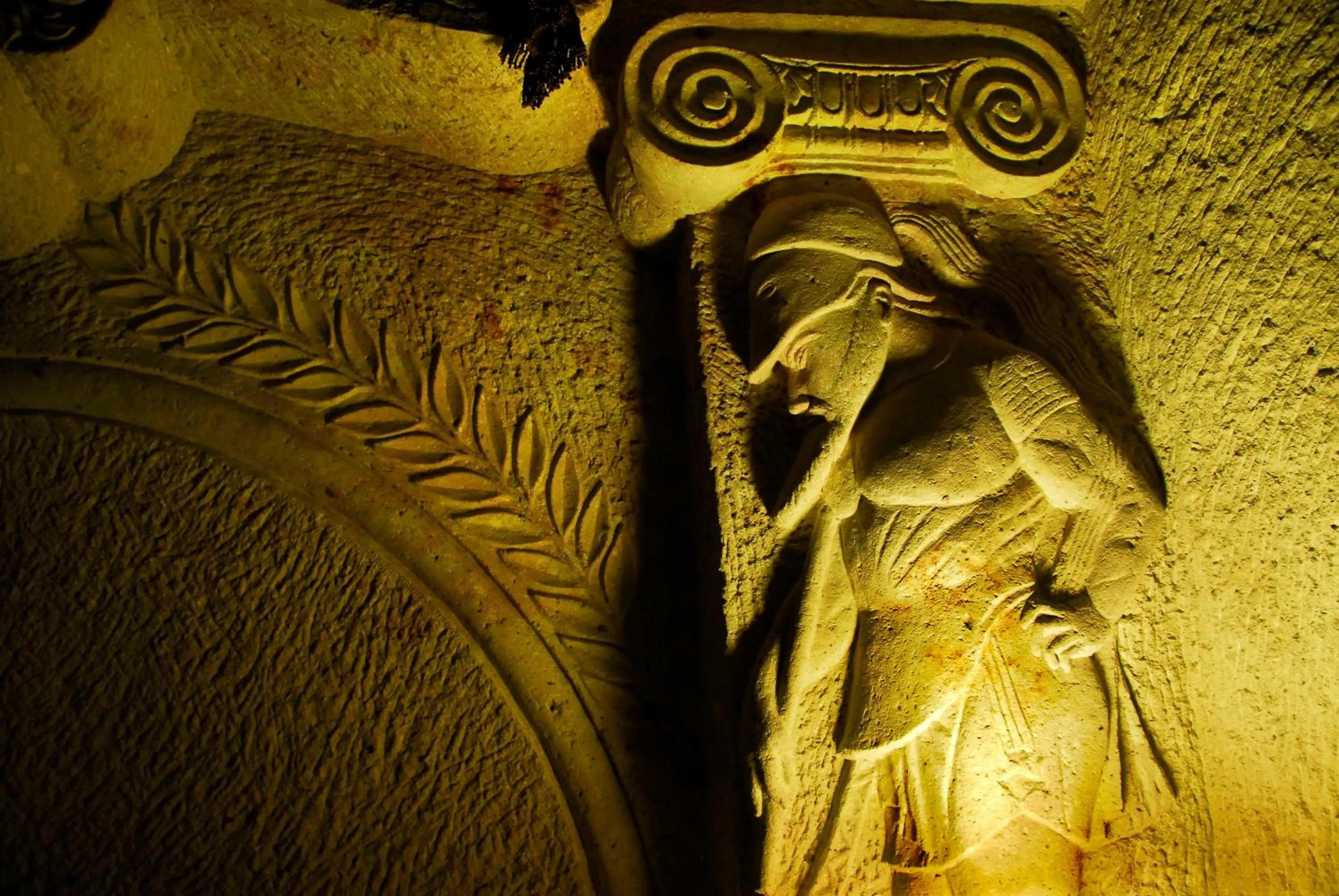 Decorative detail in Cappadocia Perimasali Cave Hotel