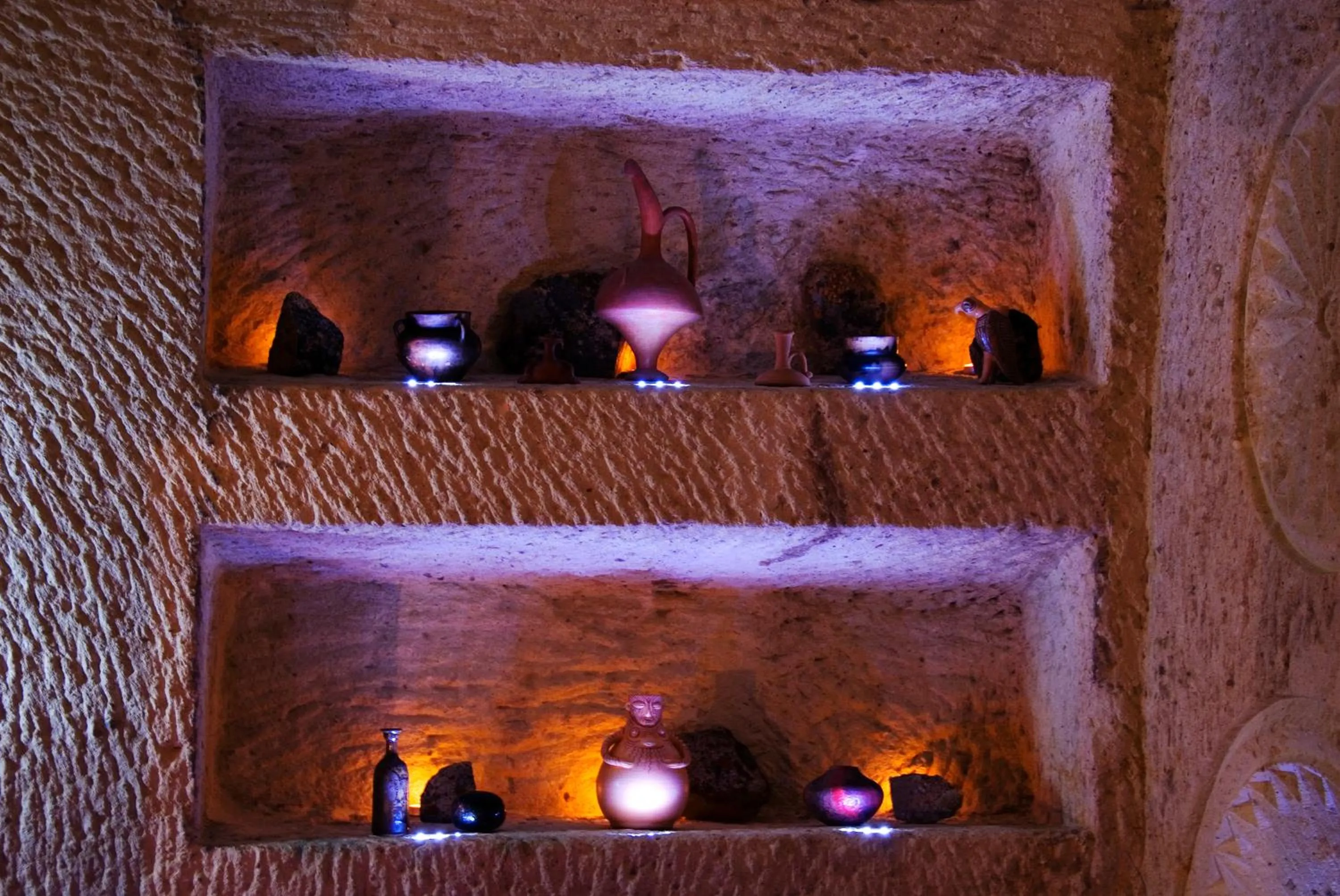 Decorative detail in Cappadocia Perimasali Cave Hotel