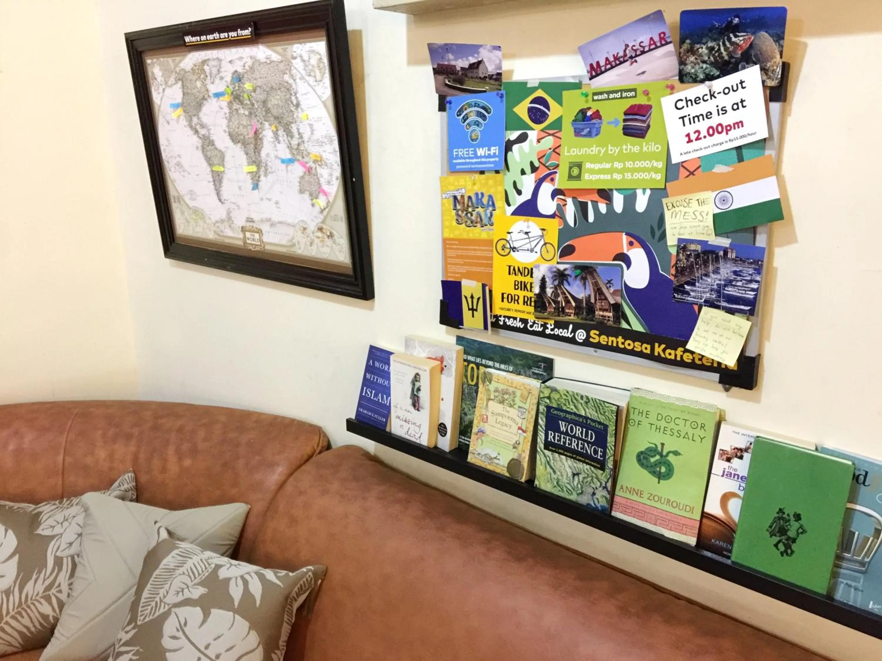 Lobby or reception in Wisma Sentosa