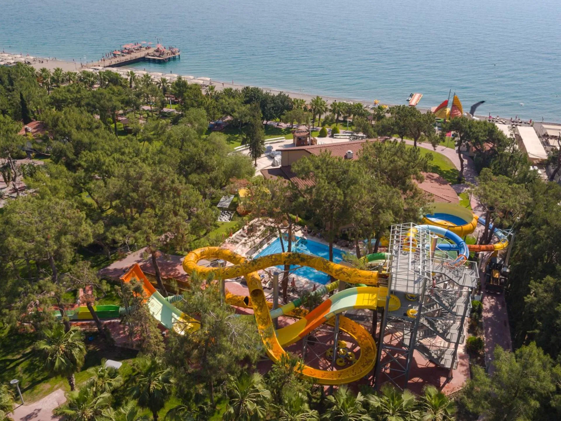 Aqua park in Akka Antedon Hotel - Premium All Inclusive
