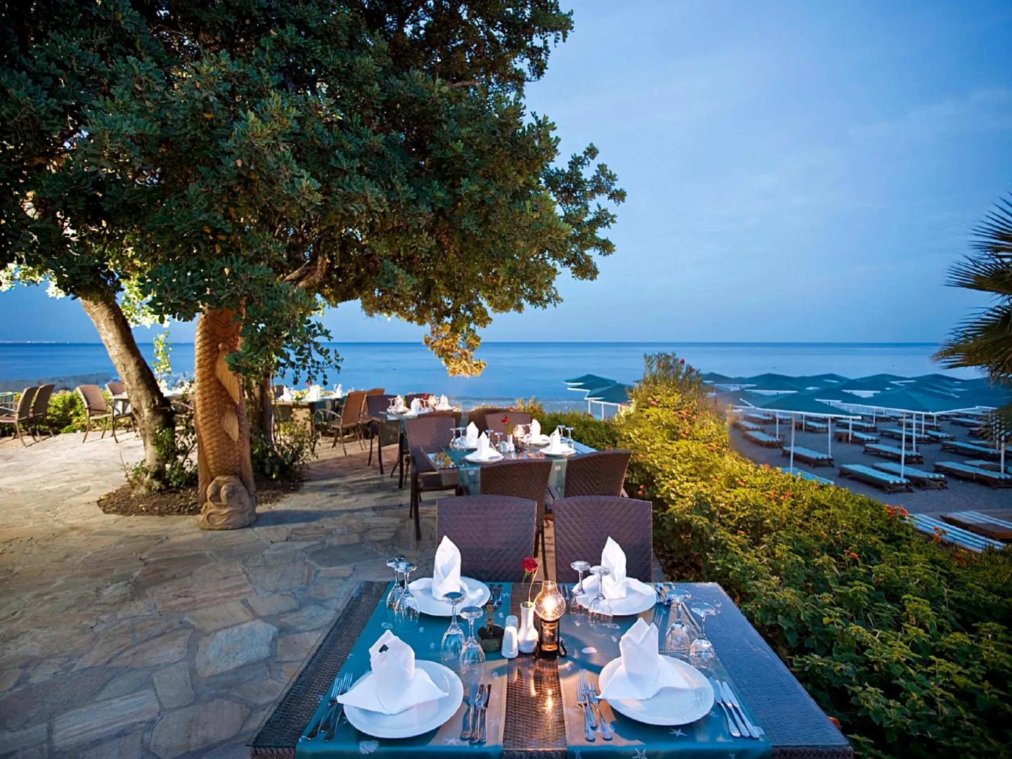 Food in Akka Antedon Hotel - Premium All Inclusive