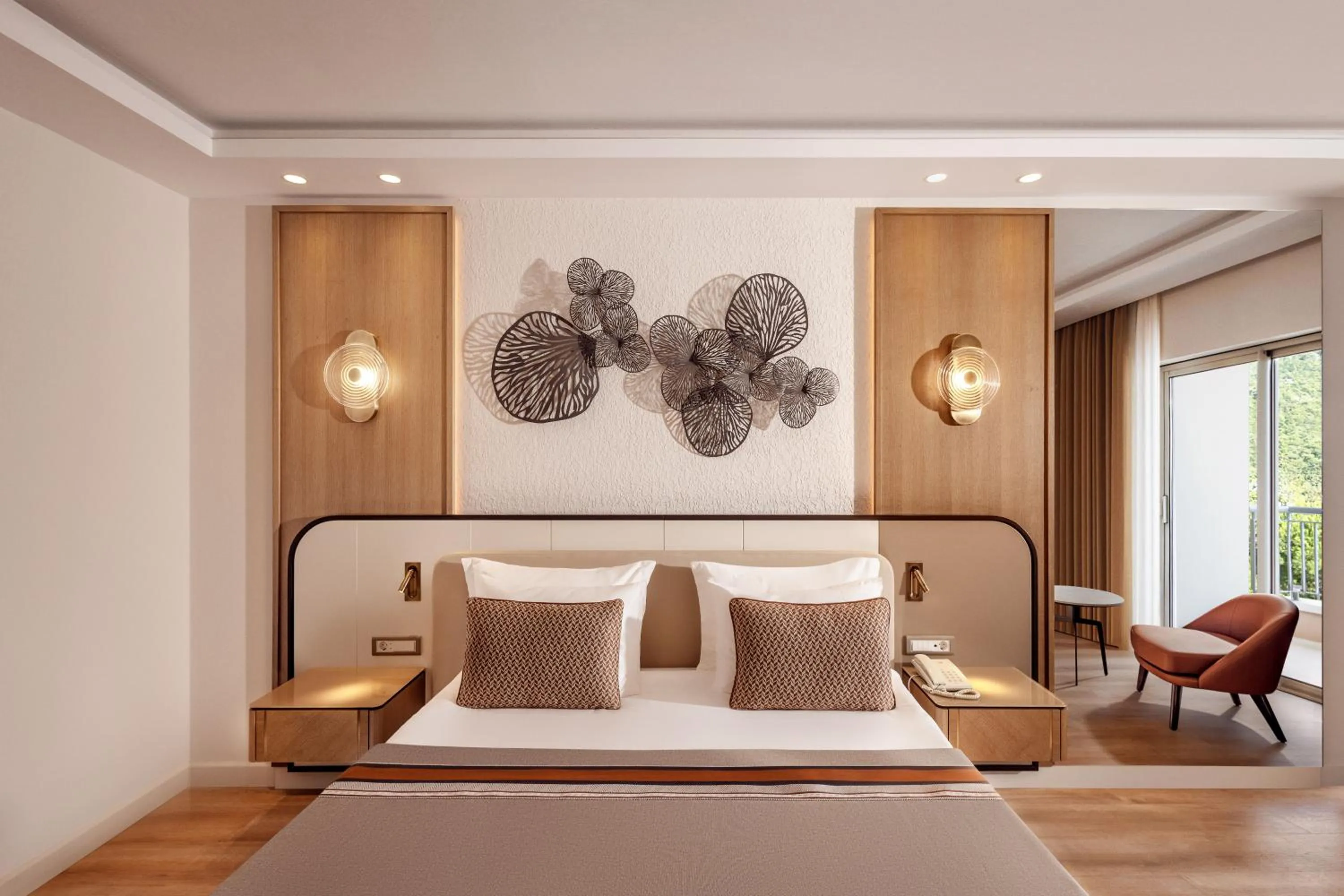 Bed in Akka Antedon Hotel - Premium All Inclusive