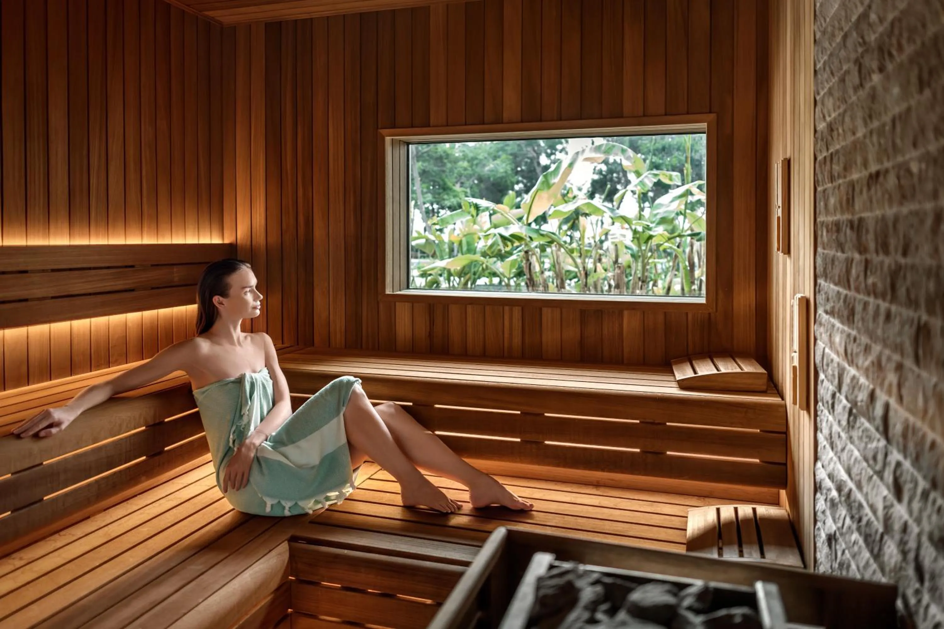 Sauna in Akka Antedon Hotel - Premium All Inclusive