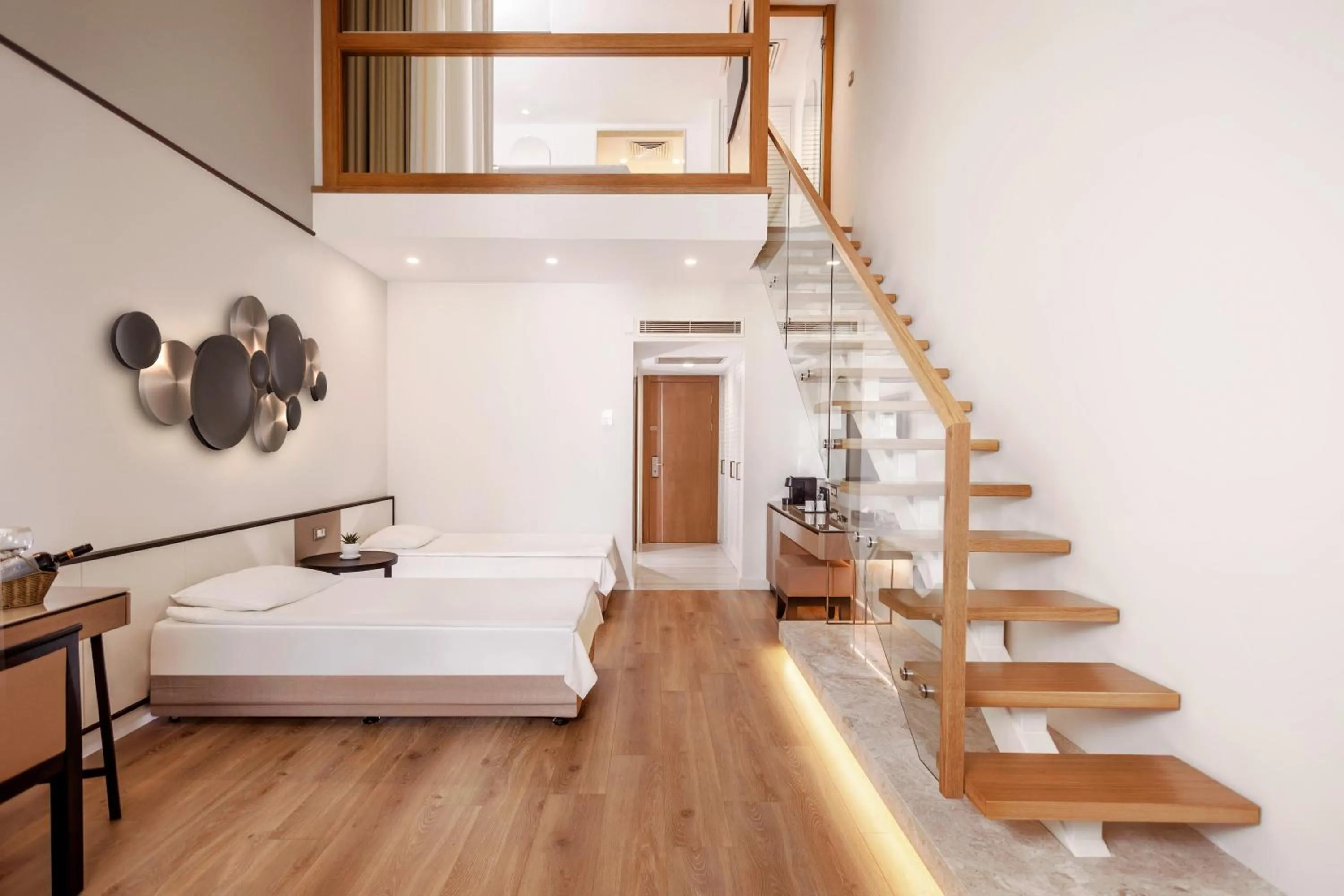 Bed in Akka Antedon Hotel - Premium All Inclusive