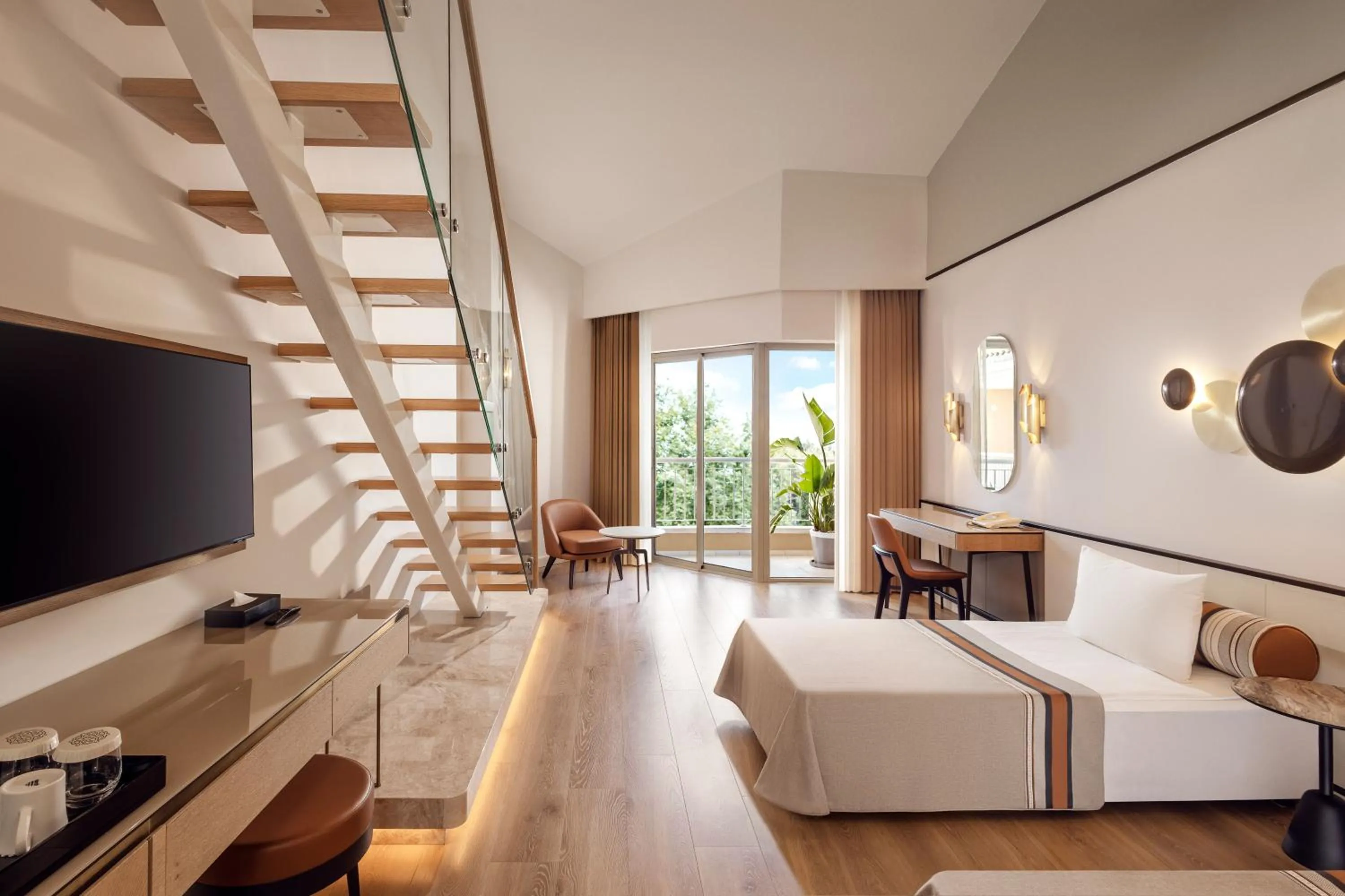 Bed in Akka Antedon Hotel - Premium All Inclusive