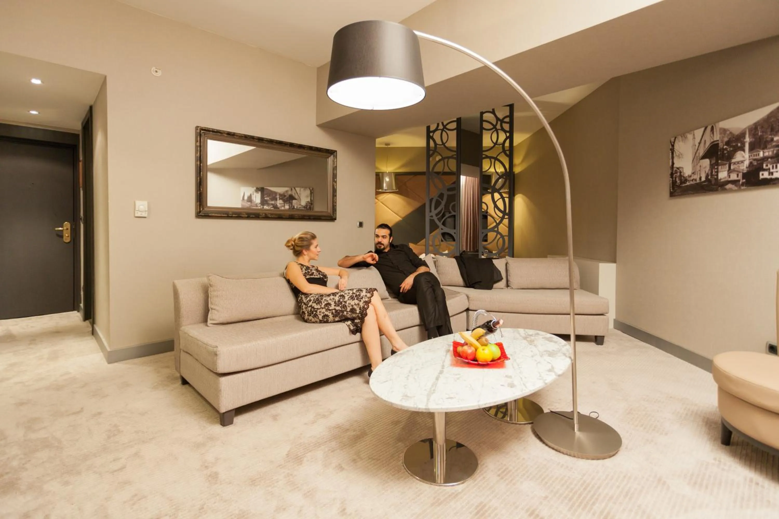 Living room, Seating Area in Kervansaray Thermal Convention Center & Spa