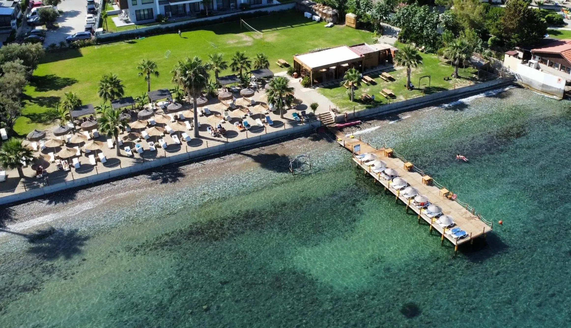 Beach in Hotel Akbulut & Spa