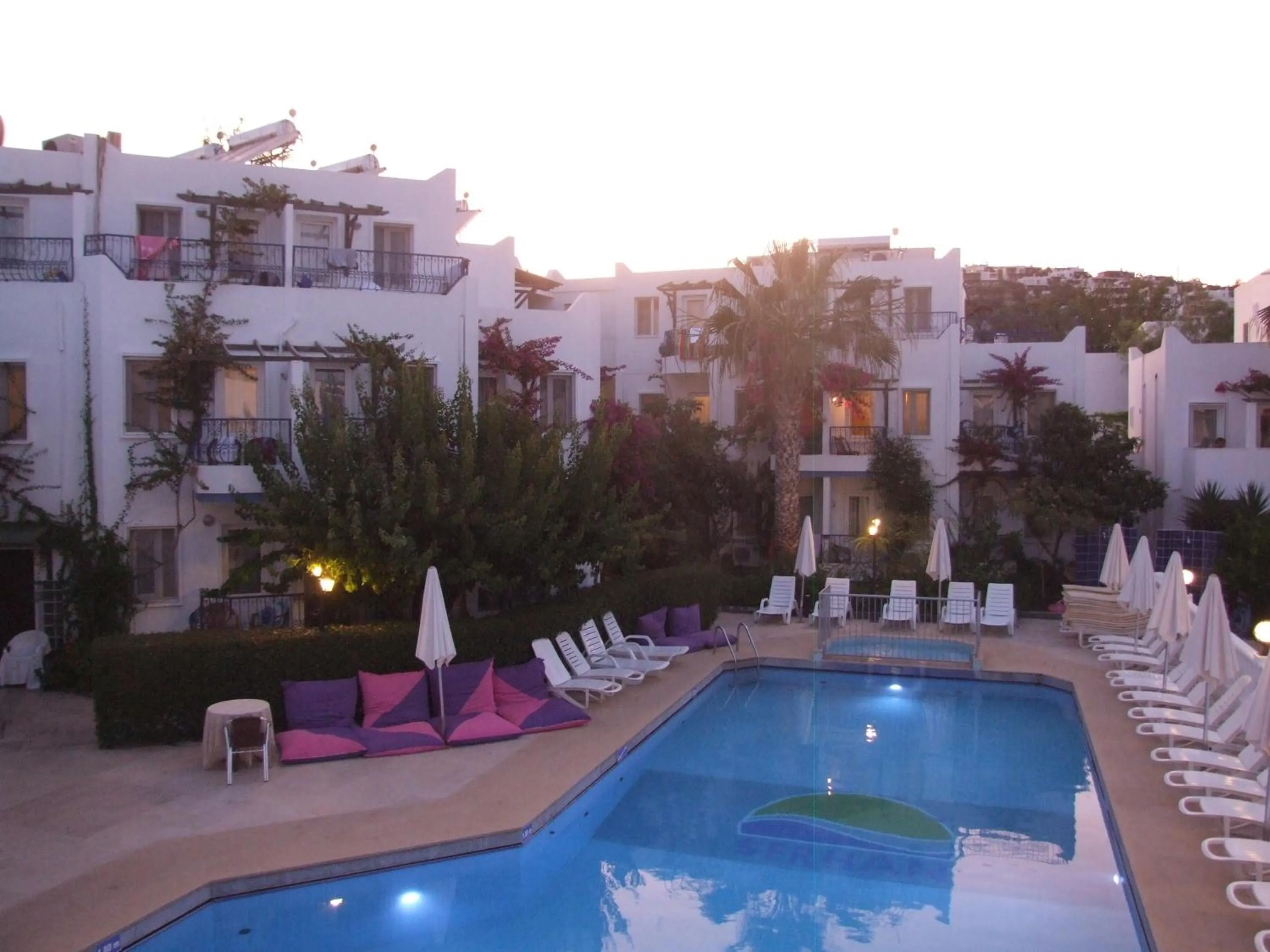 Pool view in Serhan Hotel