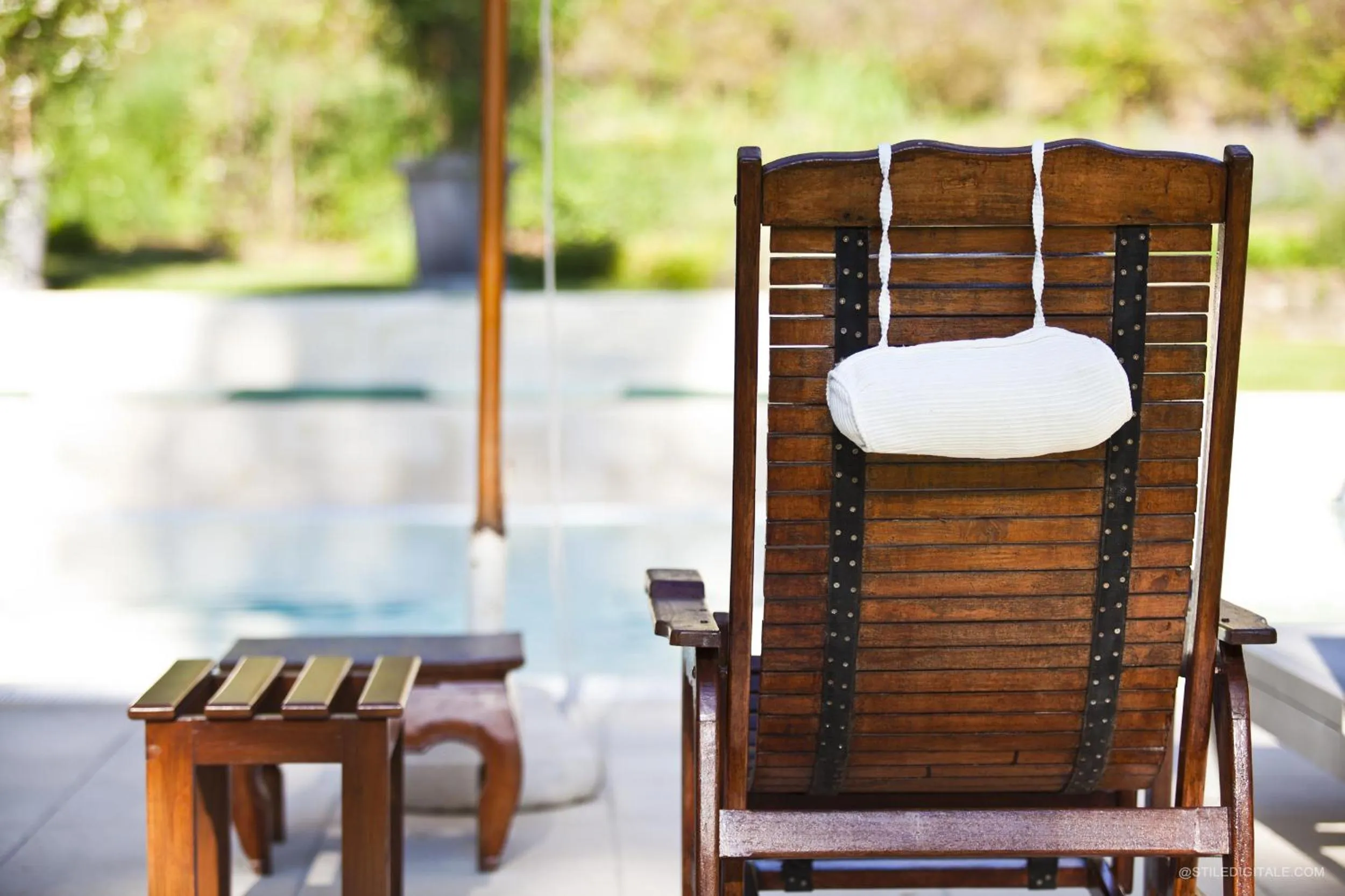 Swimming pool in Pragatto Hills by Casino di Pragatto