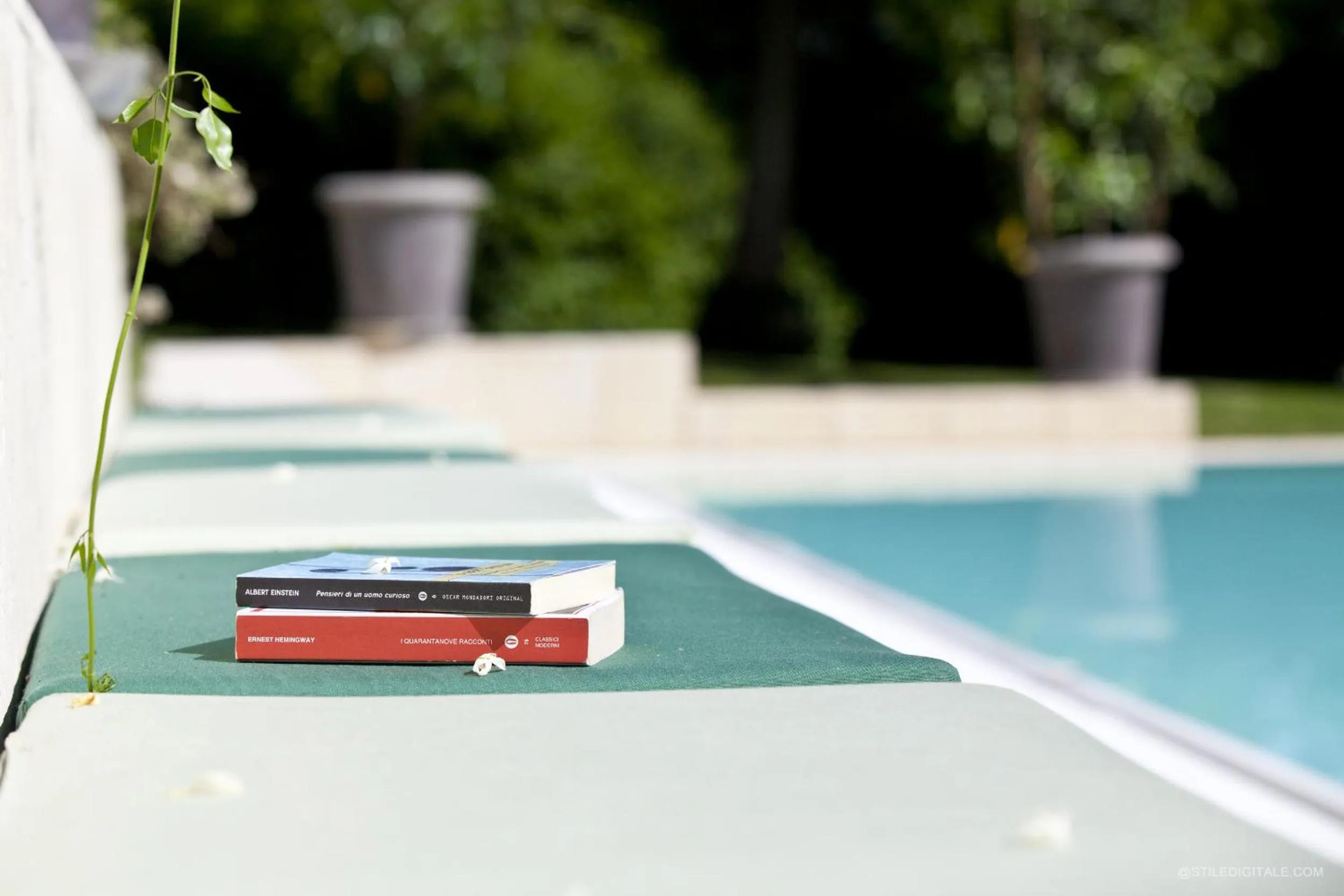 Pool view in Pragatto Hills by Casino di Pragatto