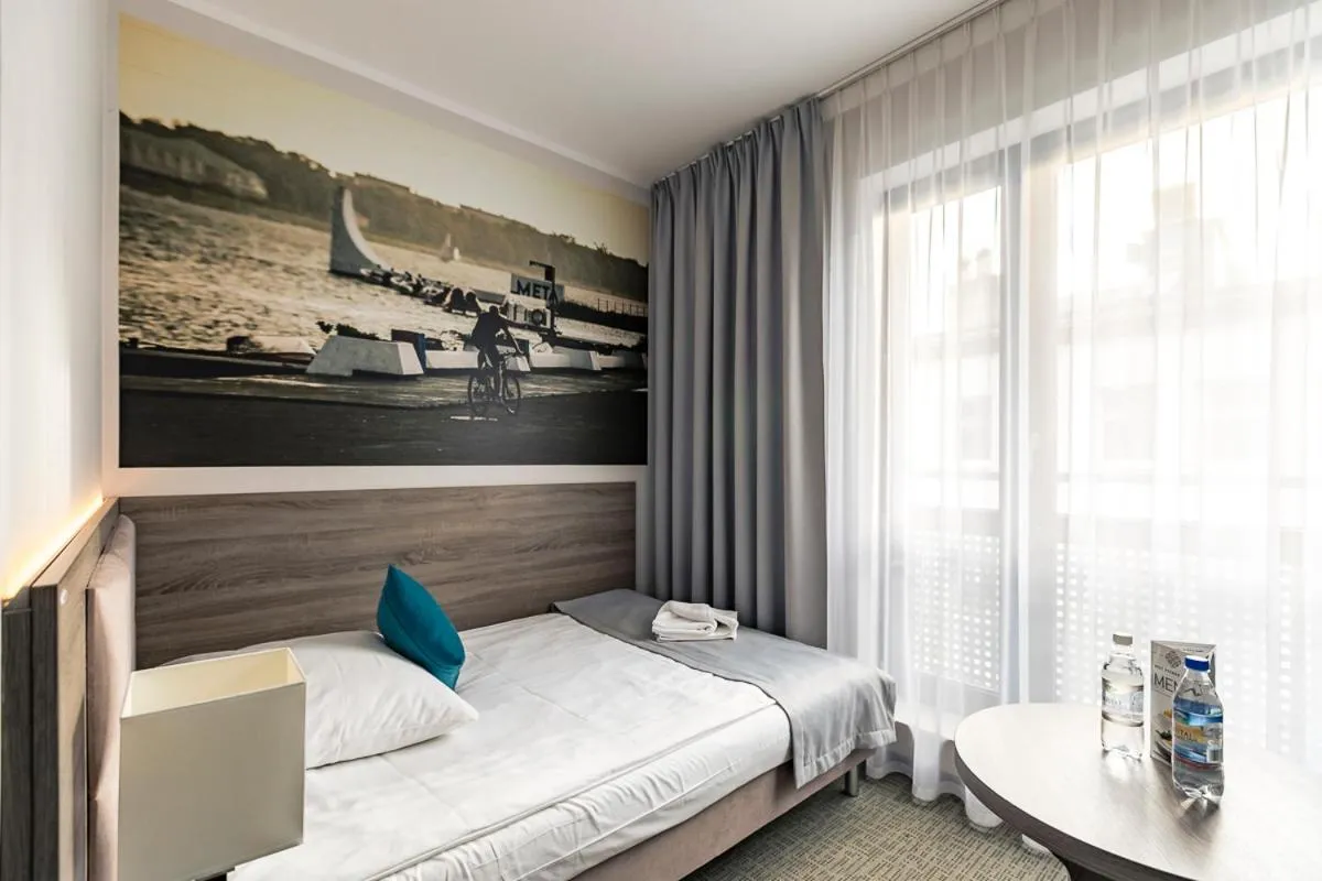 Bed in Meet Poznań Hotel