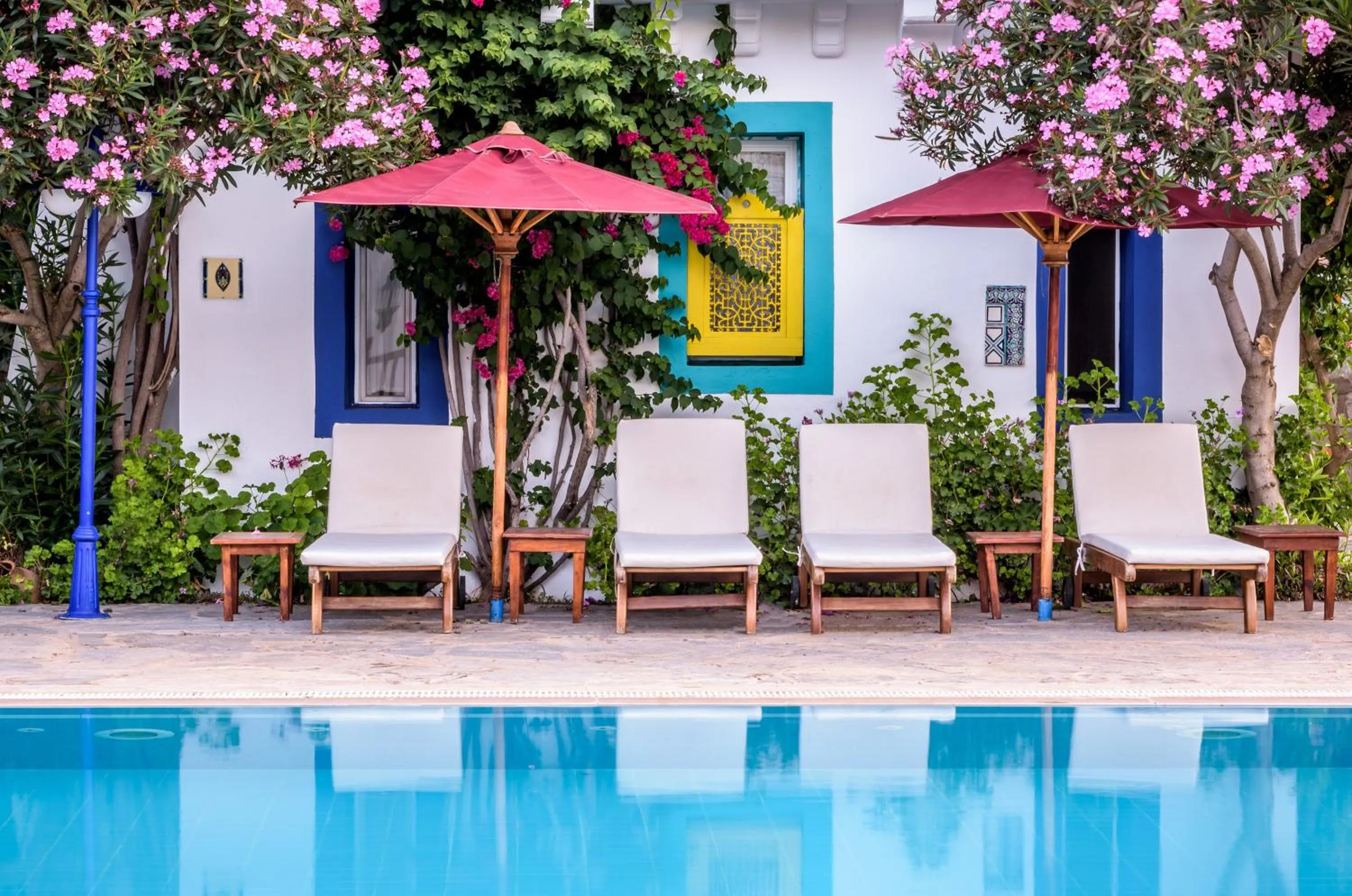 Swimming pool in Marphe Hotel