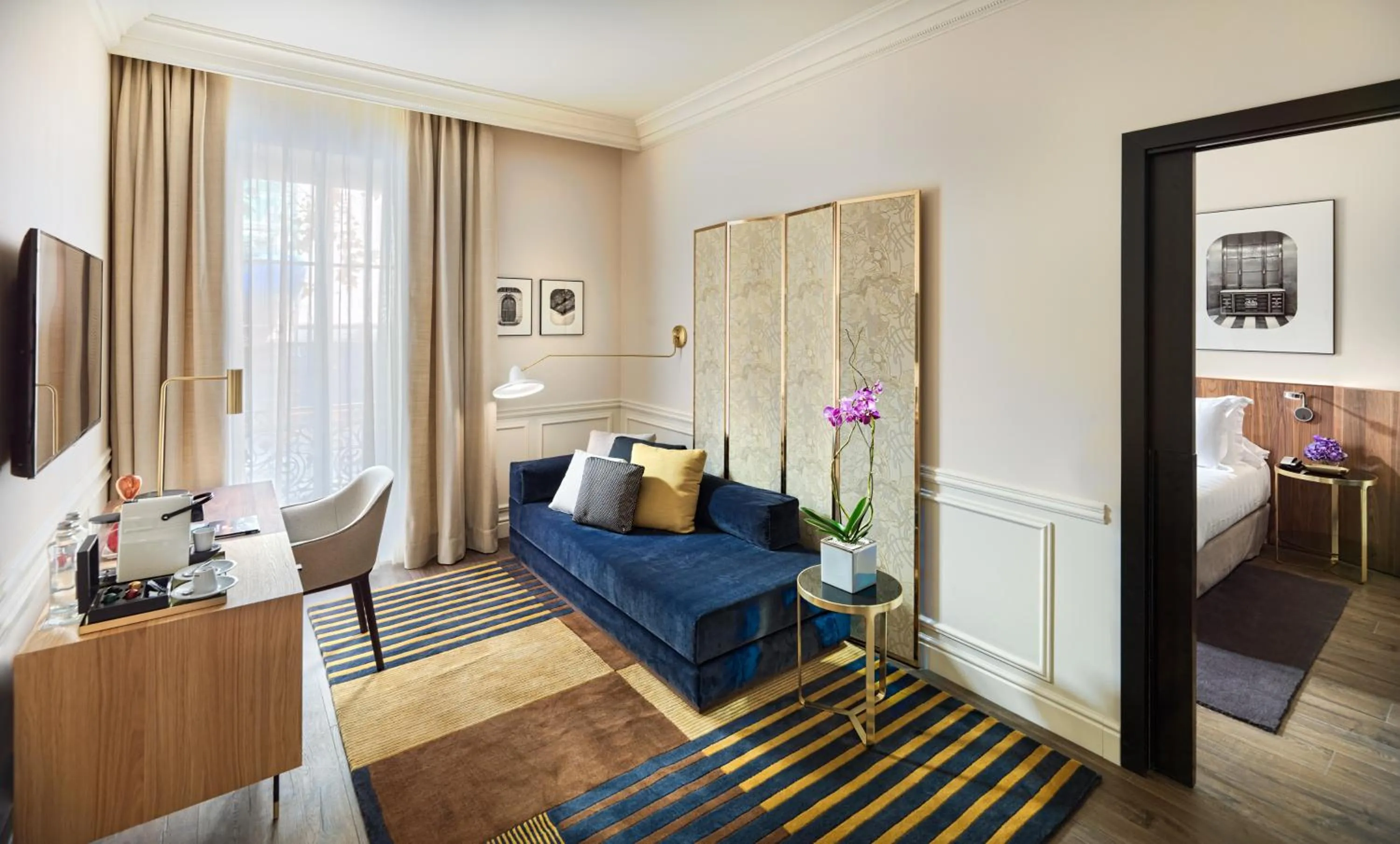 Seating area, Bed in H10 Casa Mimosa 4* Sup